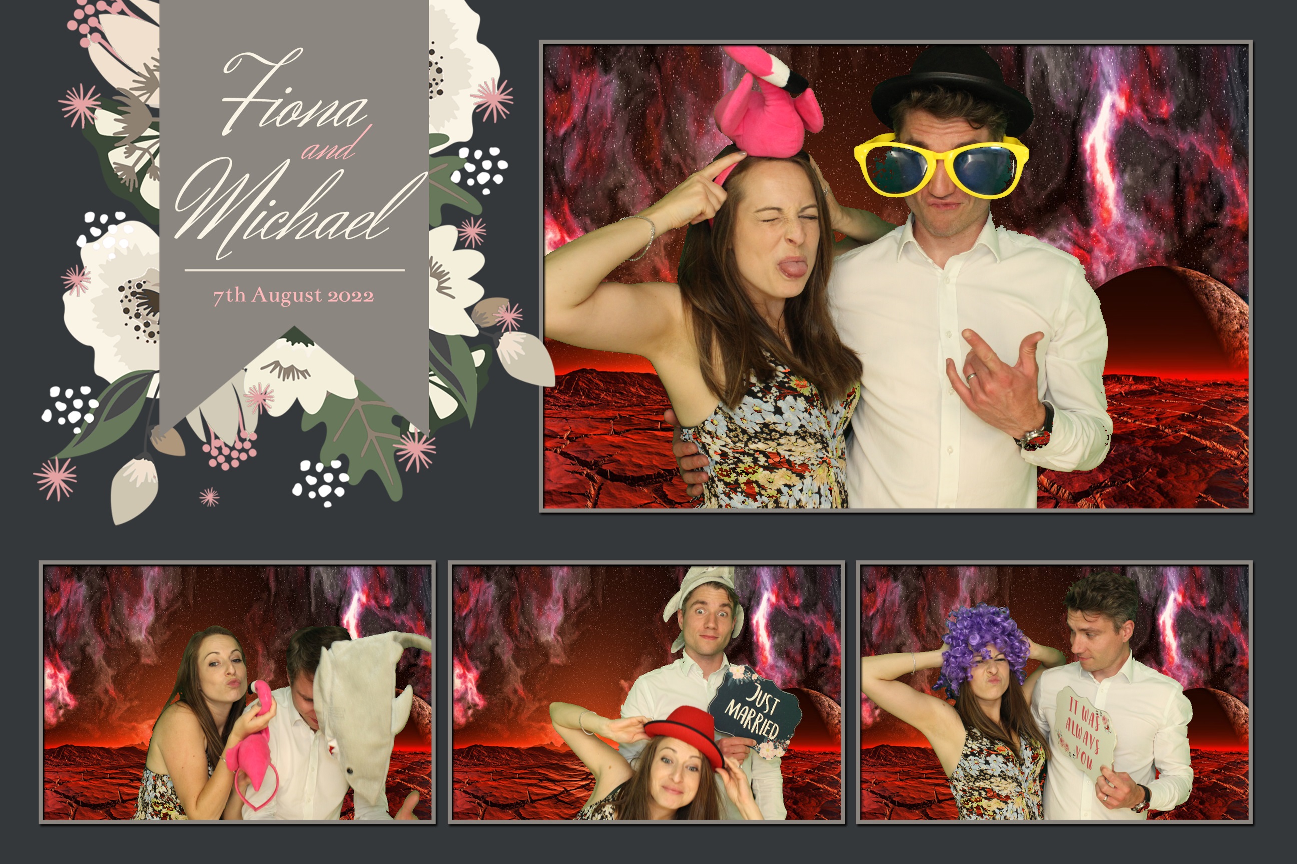 Fiona & Michael | View more photos from the event at images.mobile-photo-booth.com/u/MobilePhotoBoothUK/Fiona-Michael