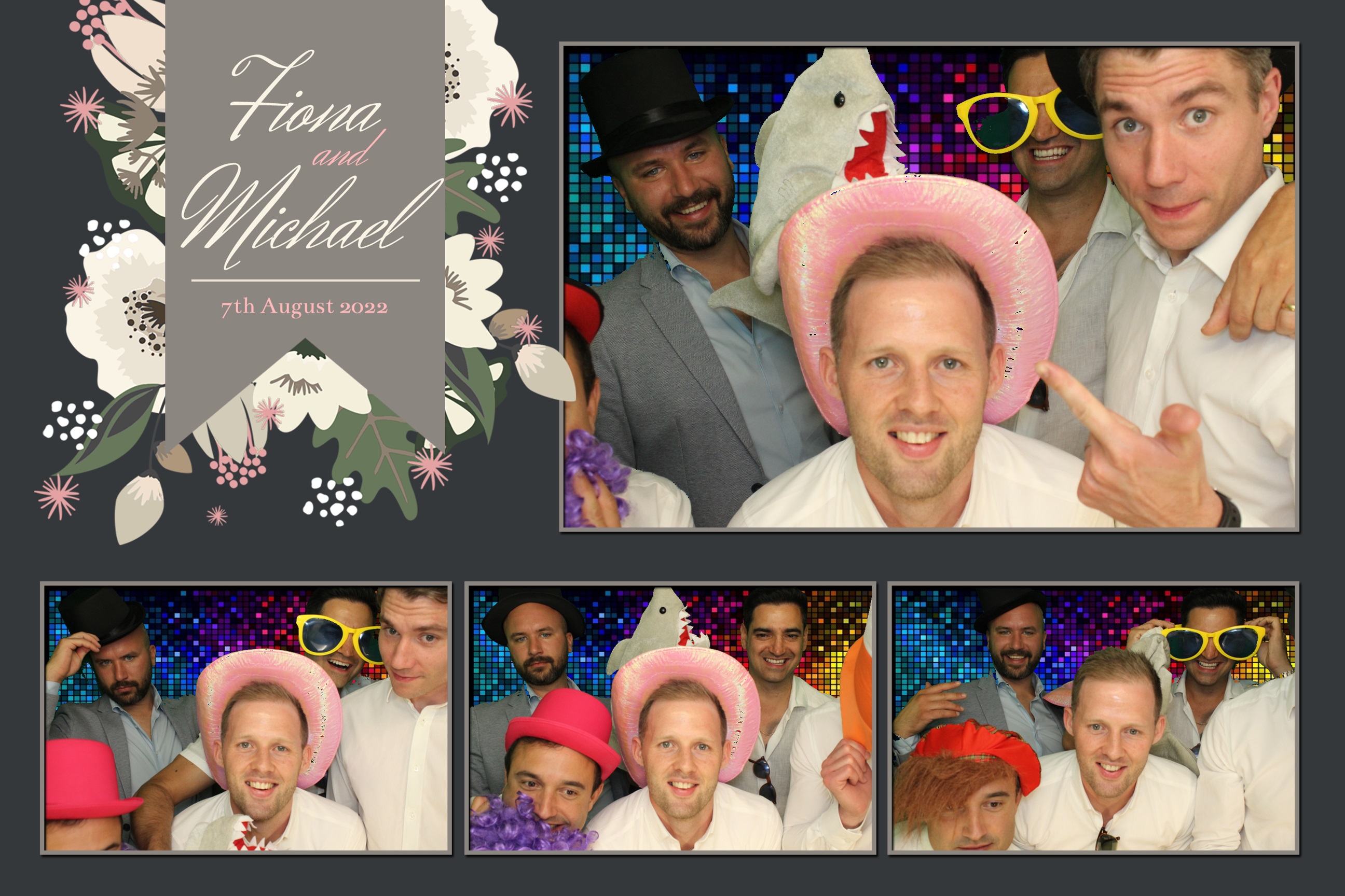 Fiona & Michael | View more photos from the event at images.mobile-photo-booth.com/u/MobilePhotoBoothUK/Fiona-Michael