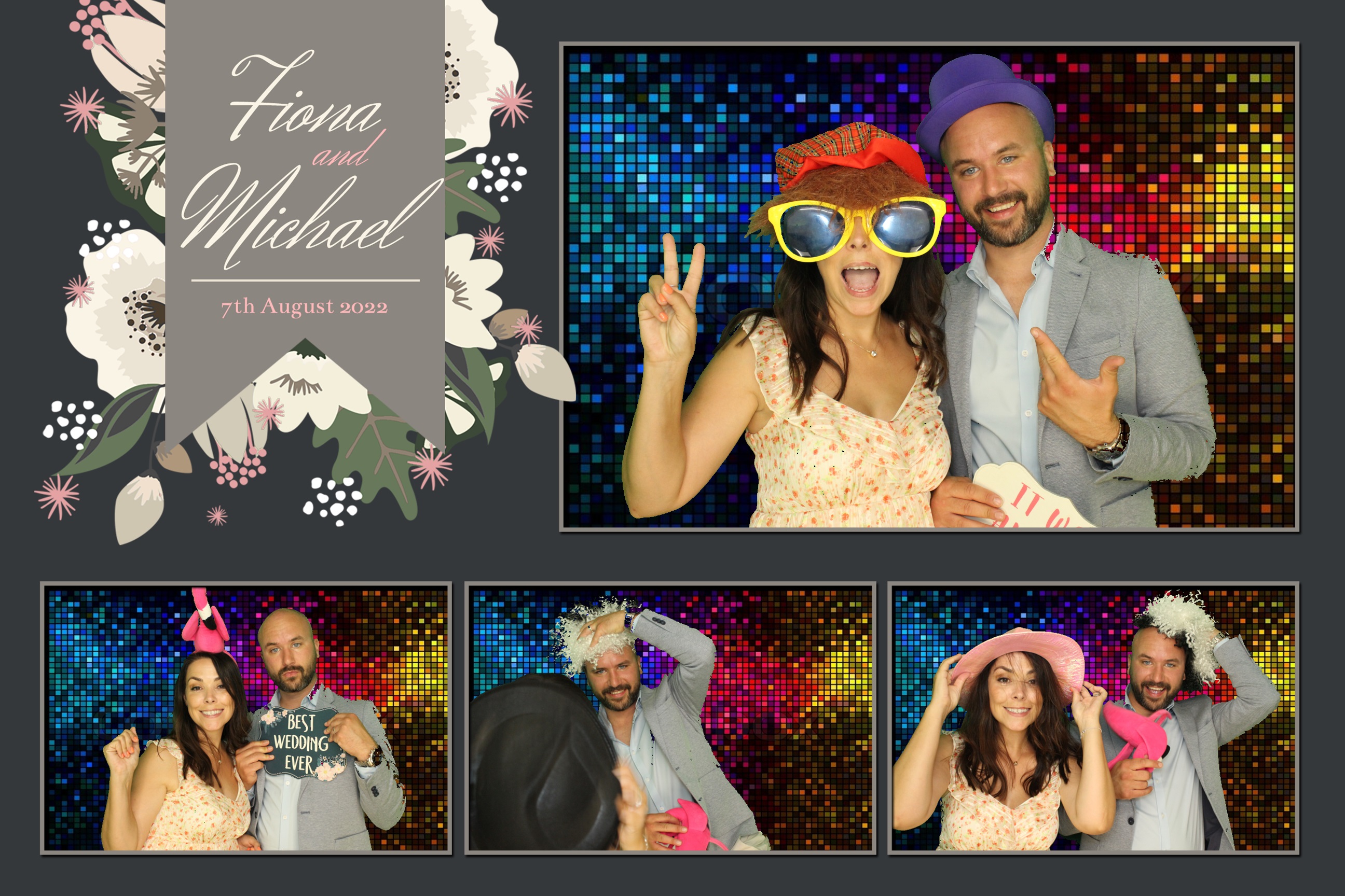 Fiona & Michael | View more photos from the event at images.mobile-photo-booth.com/u/MobilePhotoBoothUK/Fiona-Michael