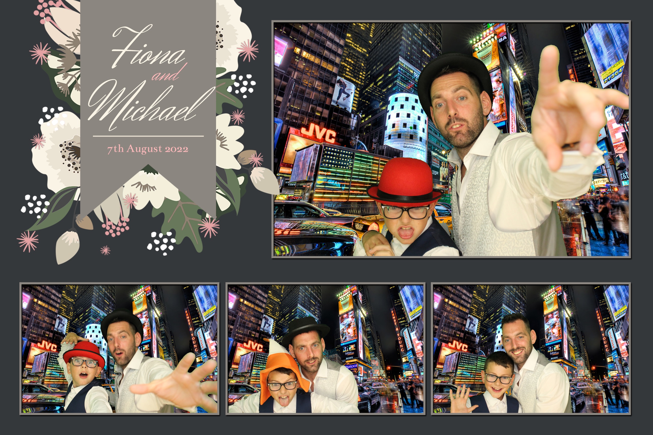 Fiona & Michael | View more photos from the event at images.mobile-photo-booth.com/u/MobilePhotoBoothUK/Fiona-Michael