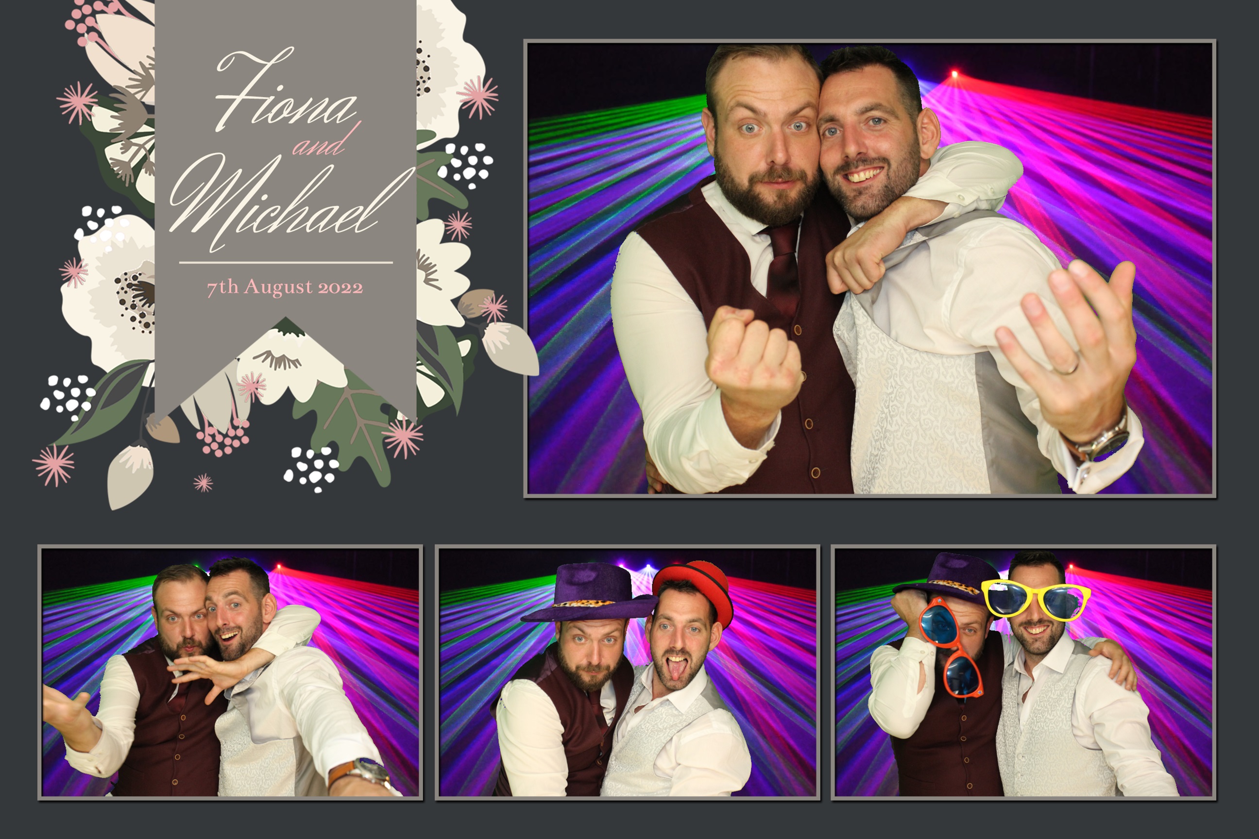 Fiona & Michael | View more photos from the event at images.mobile-photo-booth.com/u/MobilePhotoBoothUK/Fiona-Michael