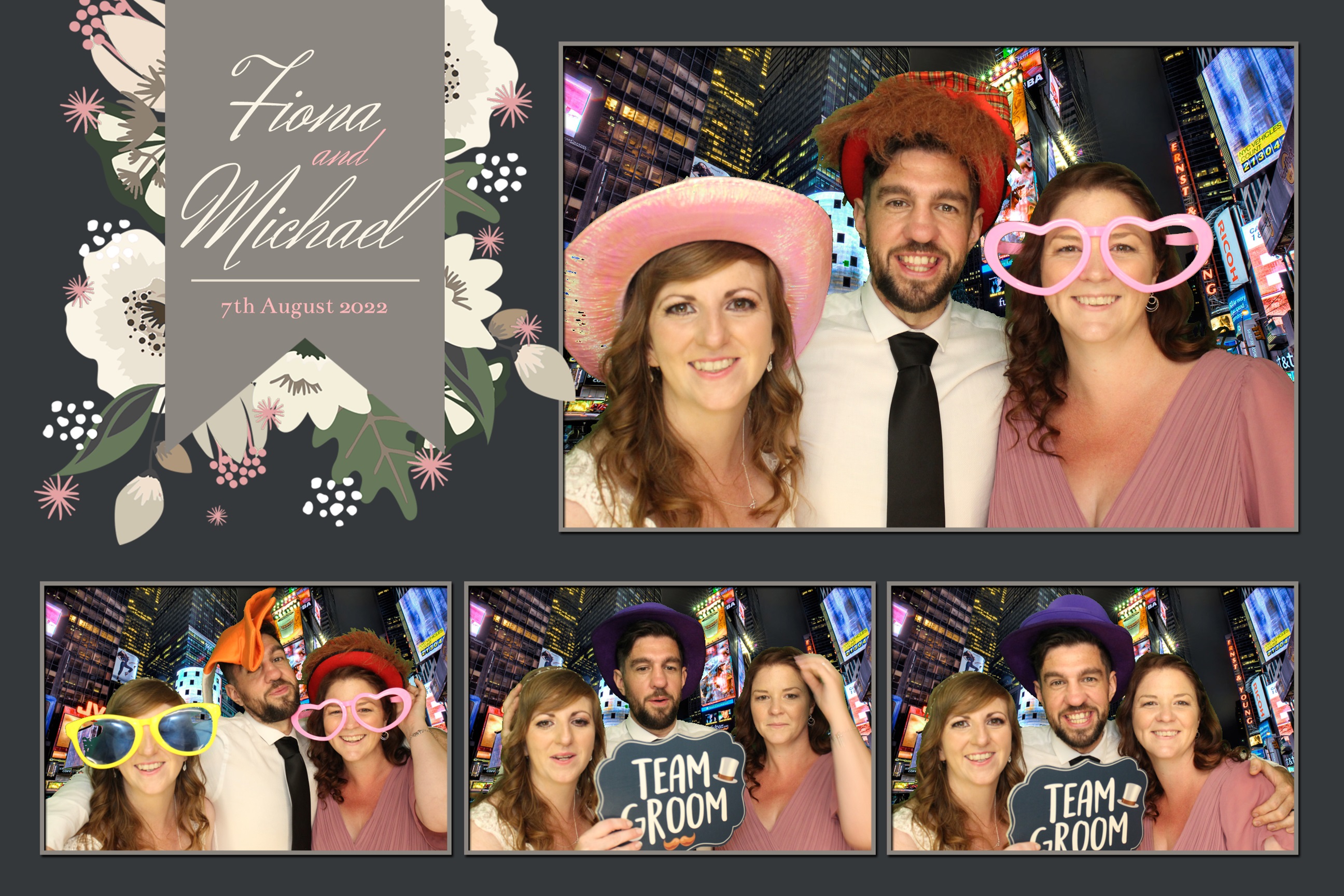 Fiona & Michael | View more photos from the event at images.mobile-photo-booth.com/u/MobilePhotoBoothUK/Fiona-Michael