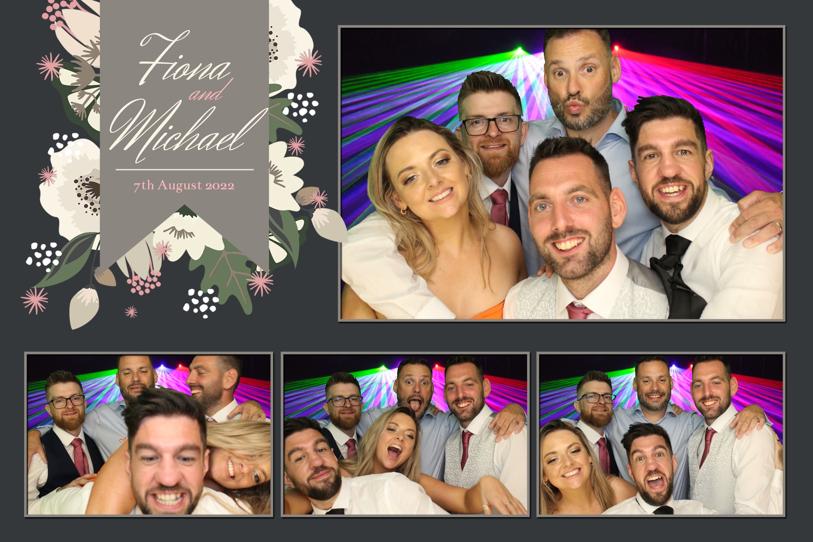 Fiona & Michael | View more photos from the event at images.mobile-photo-booth.com/u/MobilePhotoBoothUK/Fiona-Michael