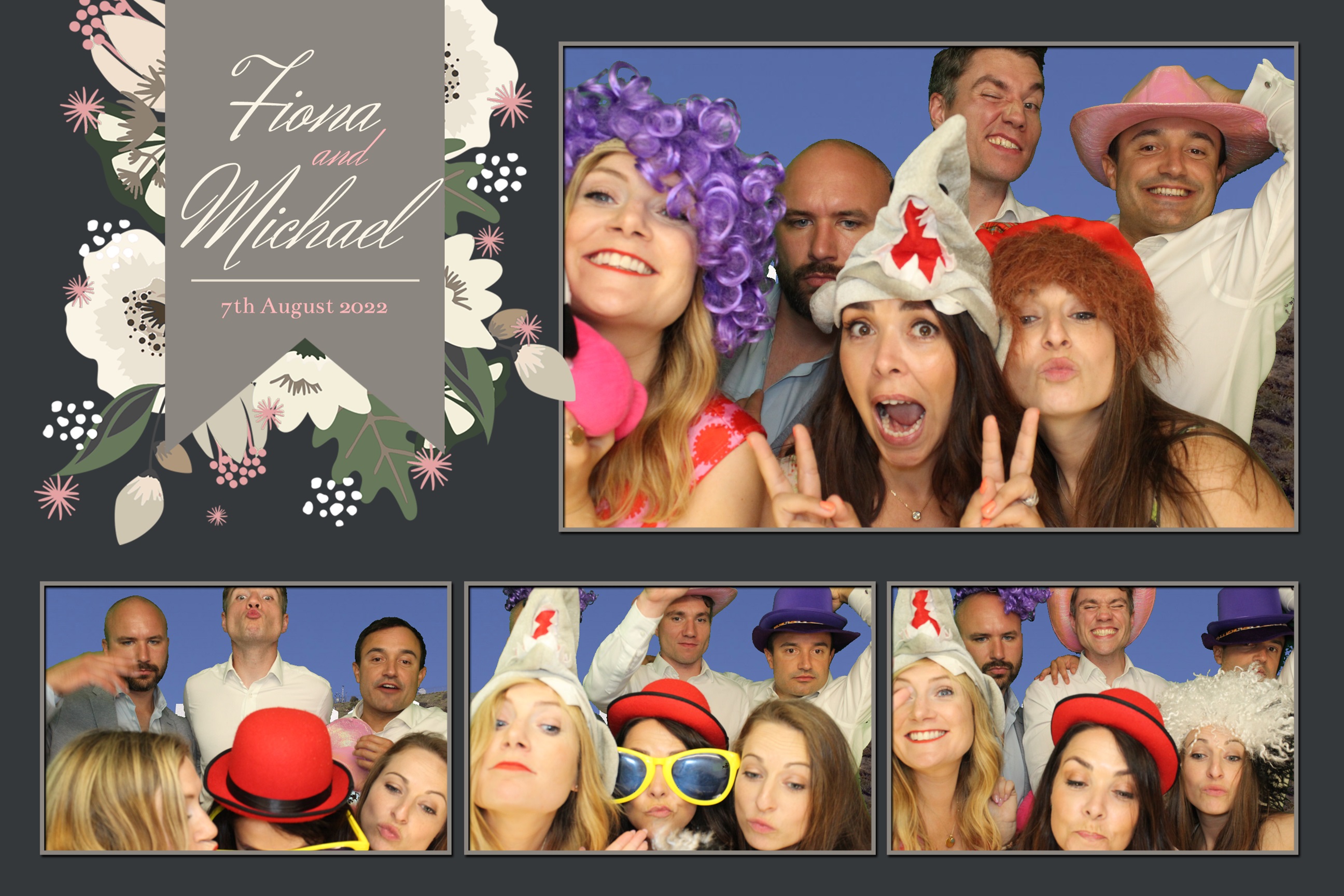 Fiona & Michael | View more photos from the event at images.mobile-photo-booth.com/u/MobilePhotoBoothUK/Fiona-Michael