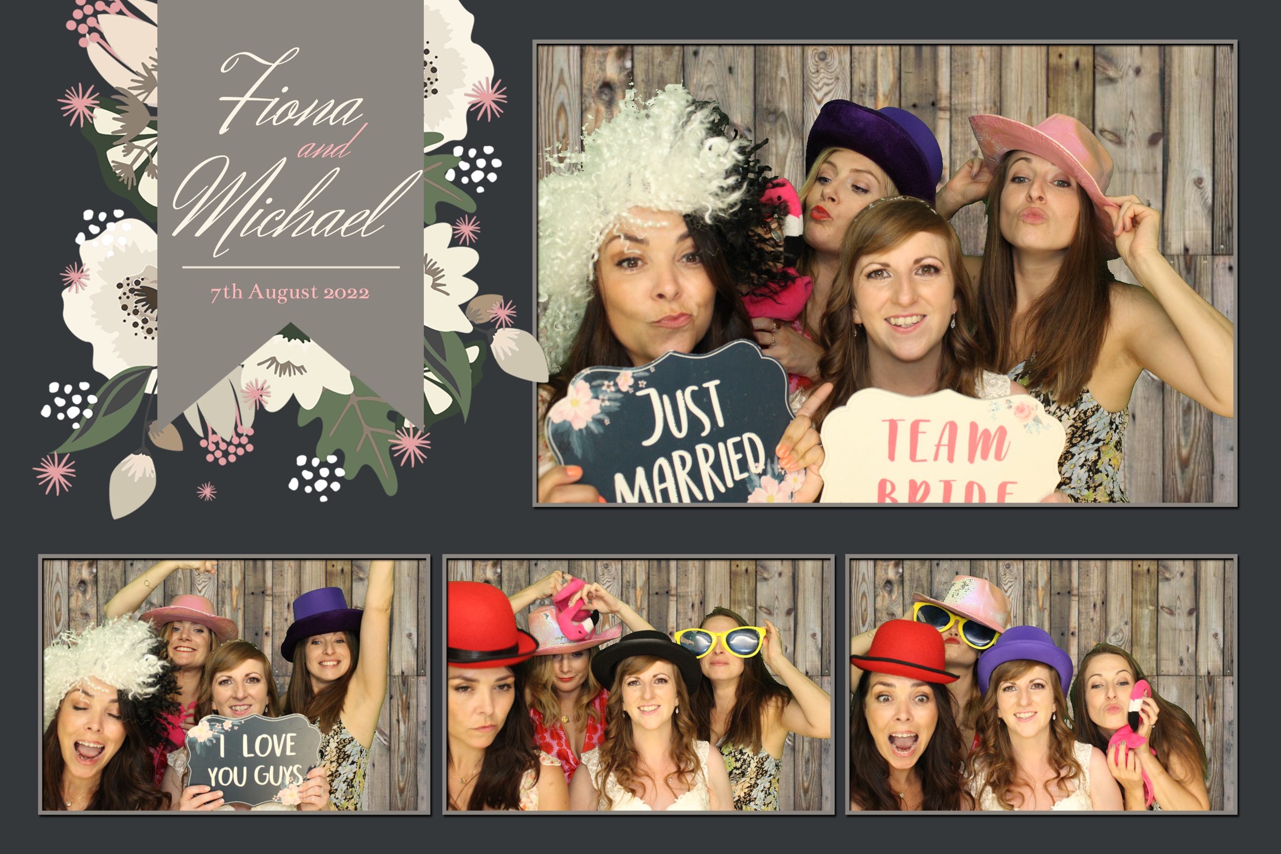 Fiona & Michael | View more photos from the event at images.mobile-photo-booth.com/u/MobilePhotoBoothUK/Fiona-Michael
