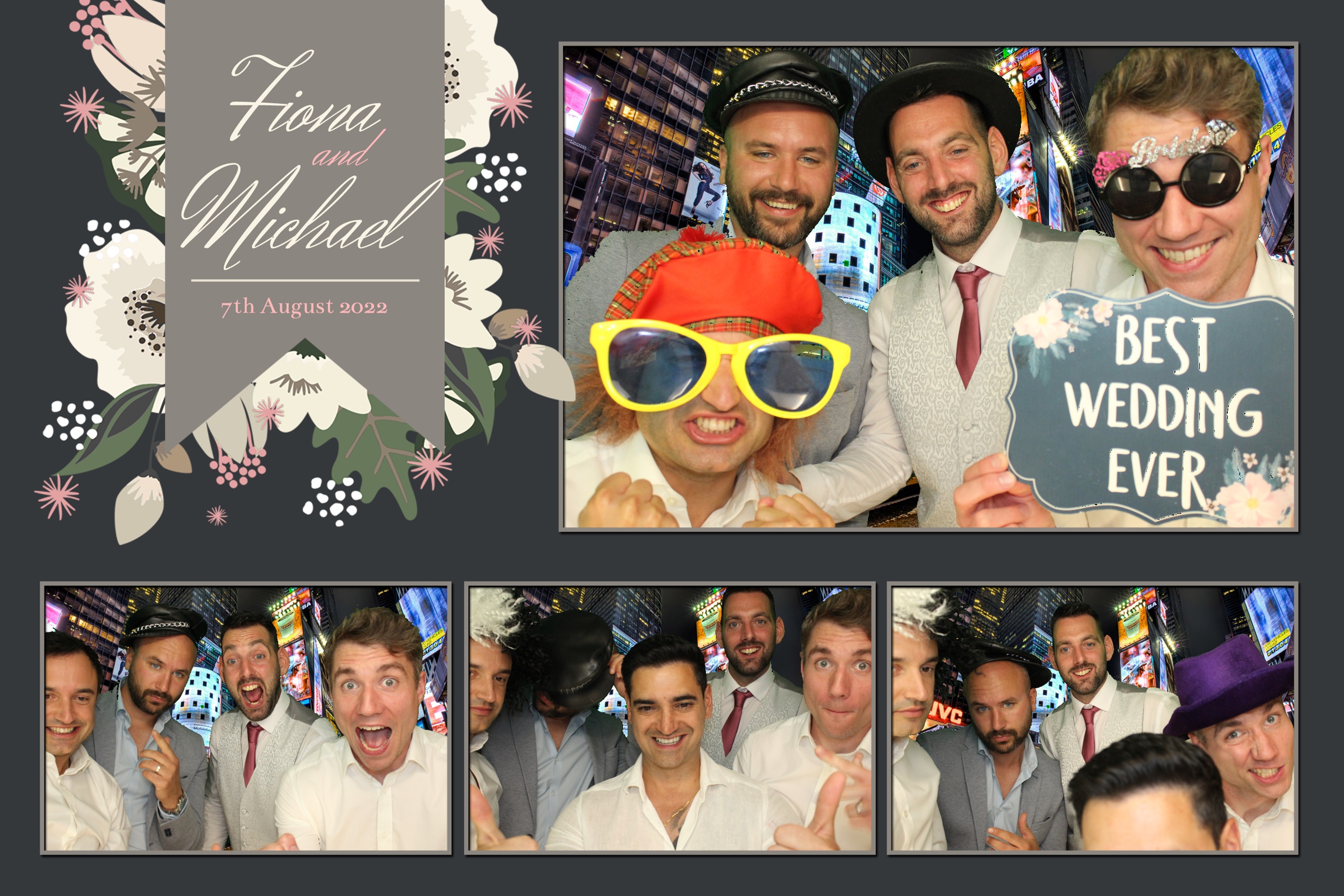 Fiona & Michael | View more photos from the event at images.mobile-photo-booth.com/u/MobilePhotoBoothUK/Fiona-Michael