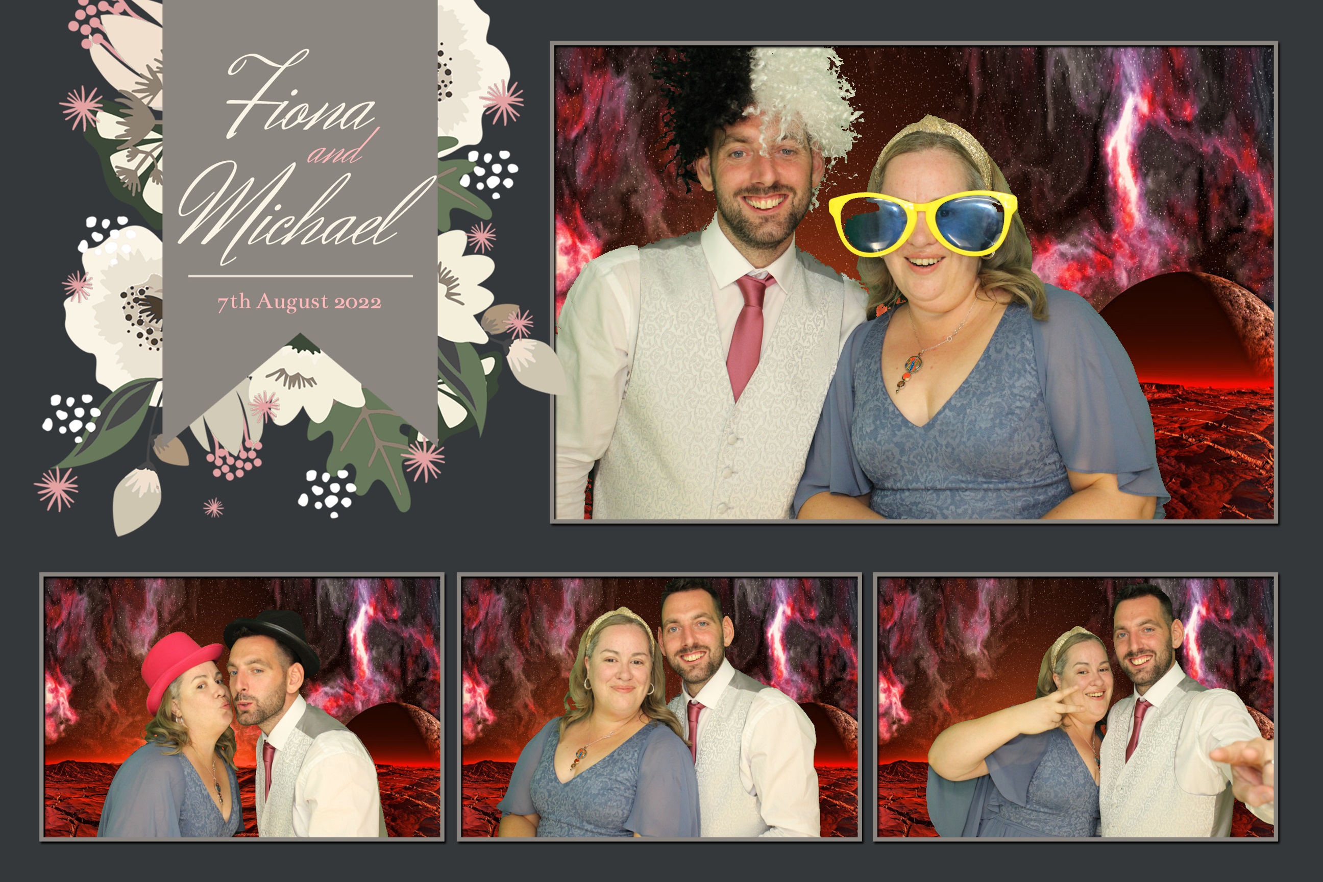 Fiona & Michael | View more photos from the event at images.mobile-photo-booth.com/u/MobilePhotoBoothUK/Fiona-Michael