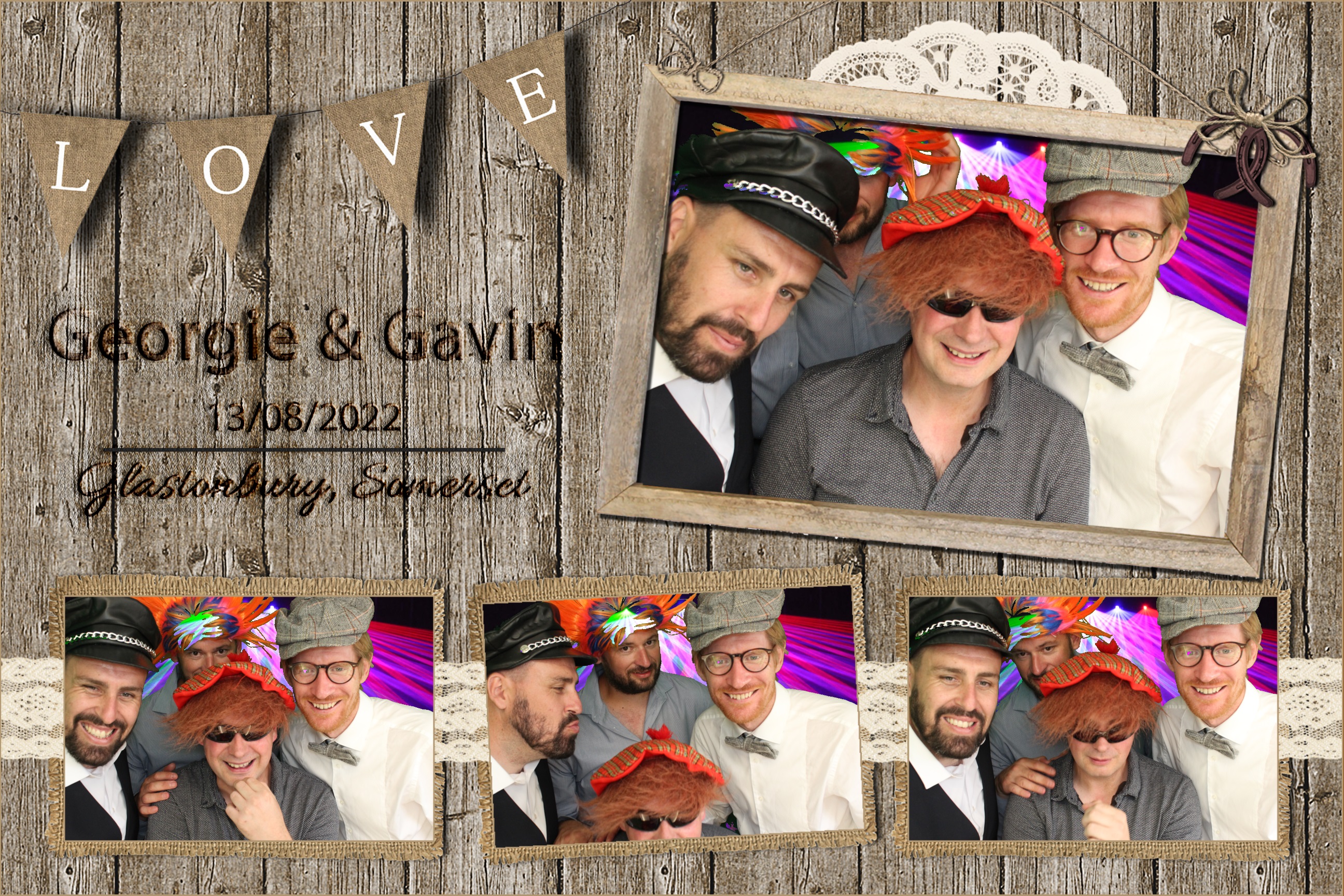 Georgie & Gavin | View more photos from the event at images.mobile-photo-booth.com/u/MobilePhotoBoothUK/Georgie-Gavin
