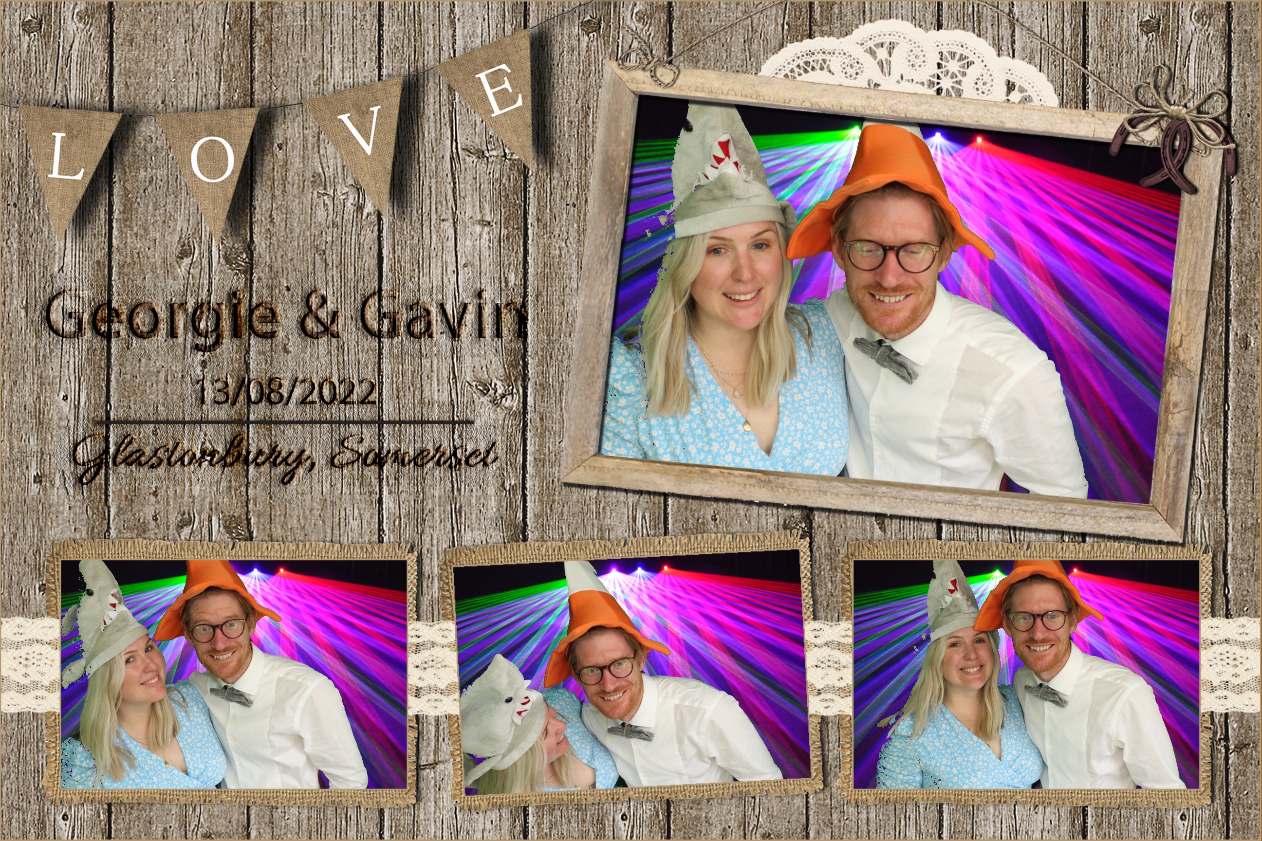 Georgie & Gavin | View more photos from the event at images.mobile-photo-booth.com/u/MobilePhotoBoothUK/Georgie-Gavin