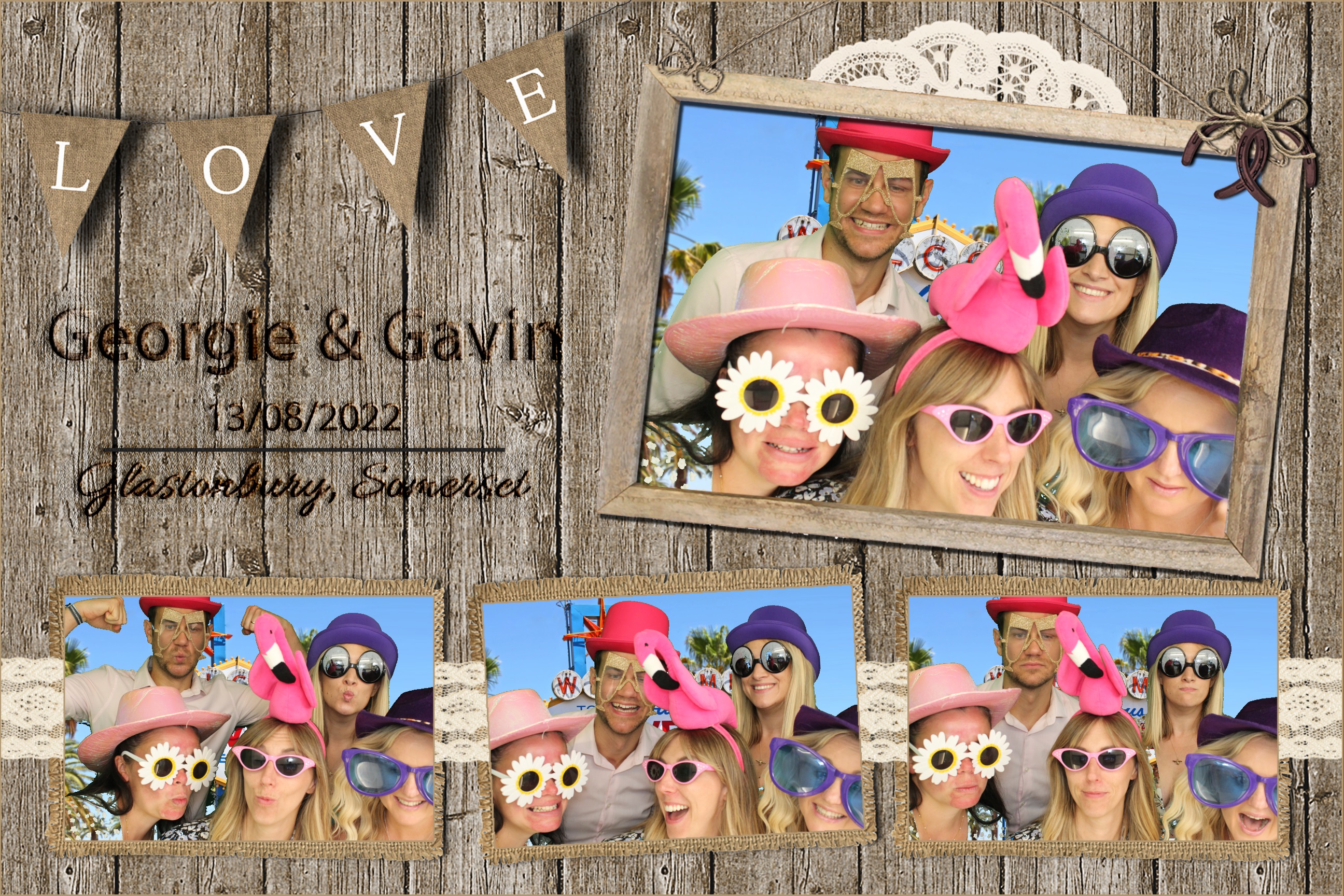 Georgie & Gavin | View more photos from the event at images.mobile-photo-booth.com/u/MobilePhotoBoothUK/Georgie-Gavin
