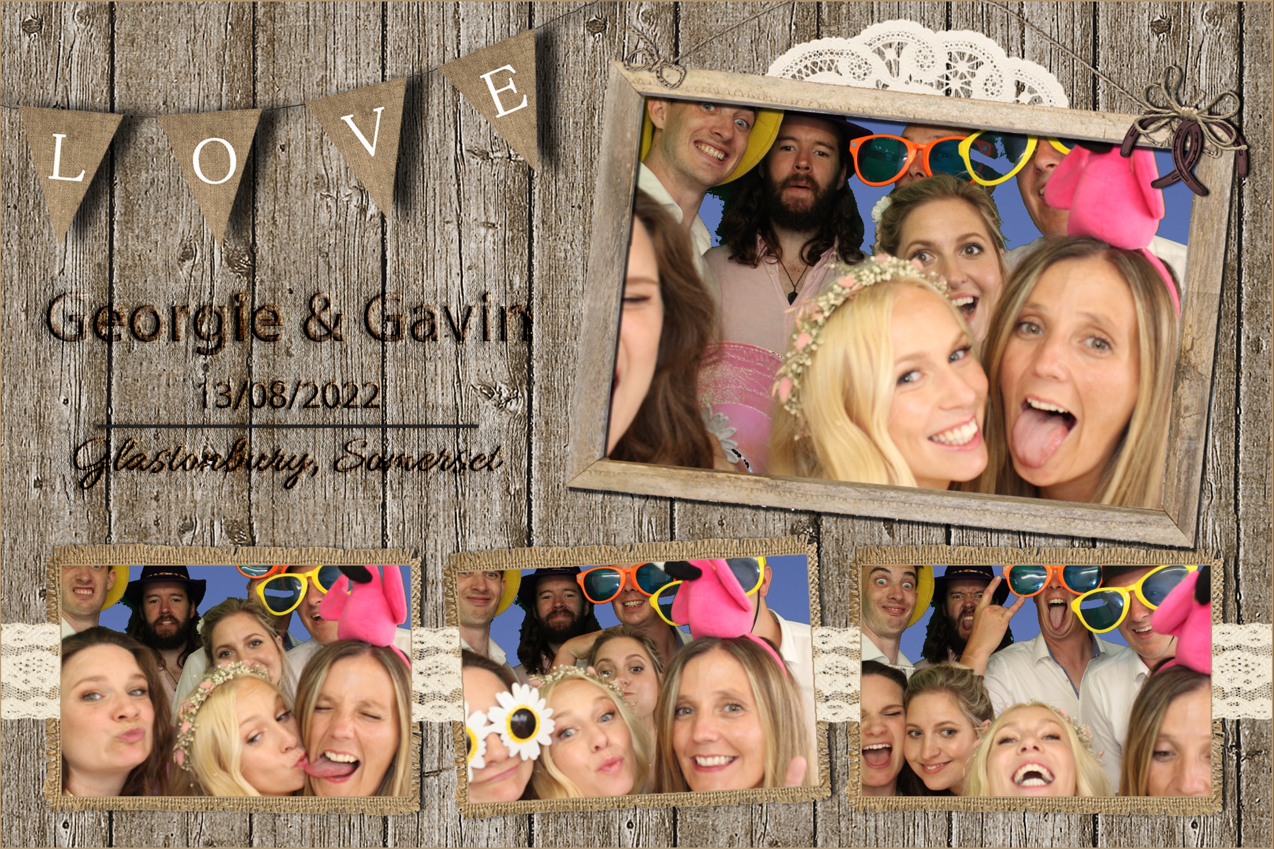 Georgie & Gavin | View more photos from the event at images.mobile-photo-booth.com/u/MobilePhotoBoothUK/Georgie-Gavin