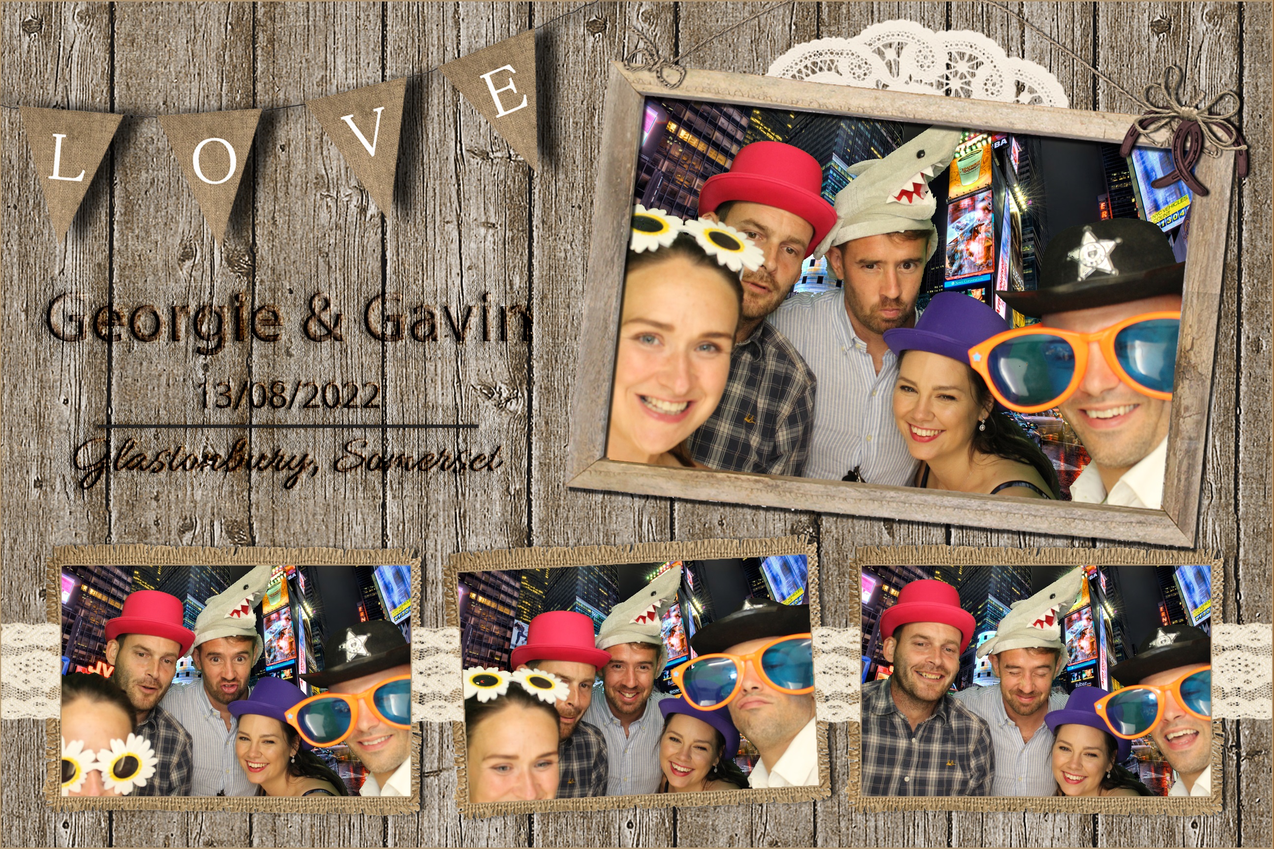Georgie & Gavin | View more photos from the event at images.mobile-photo-booth.com/u/MobilePhotoBoothUK/Georgie-Gavin