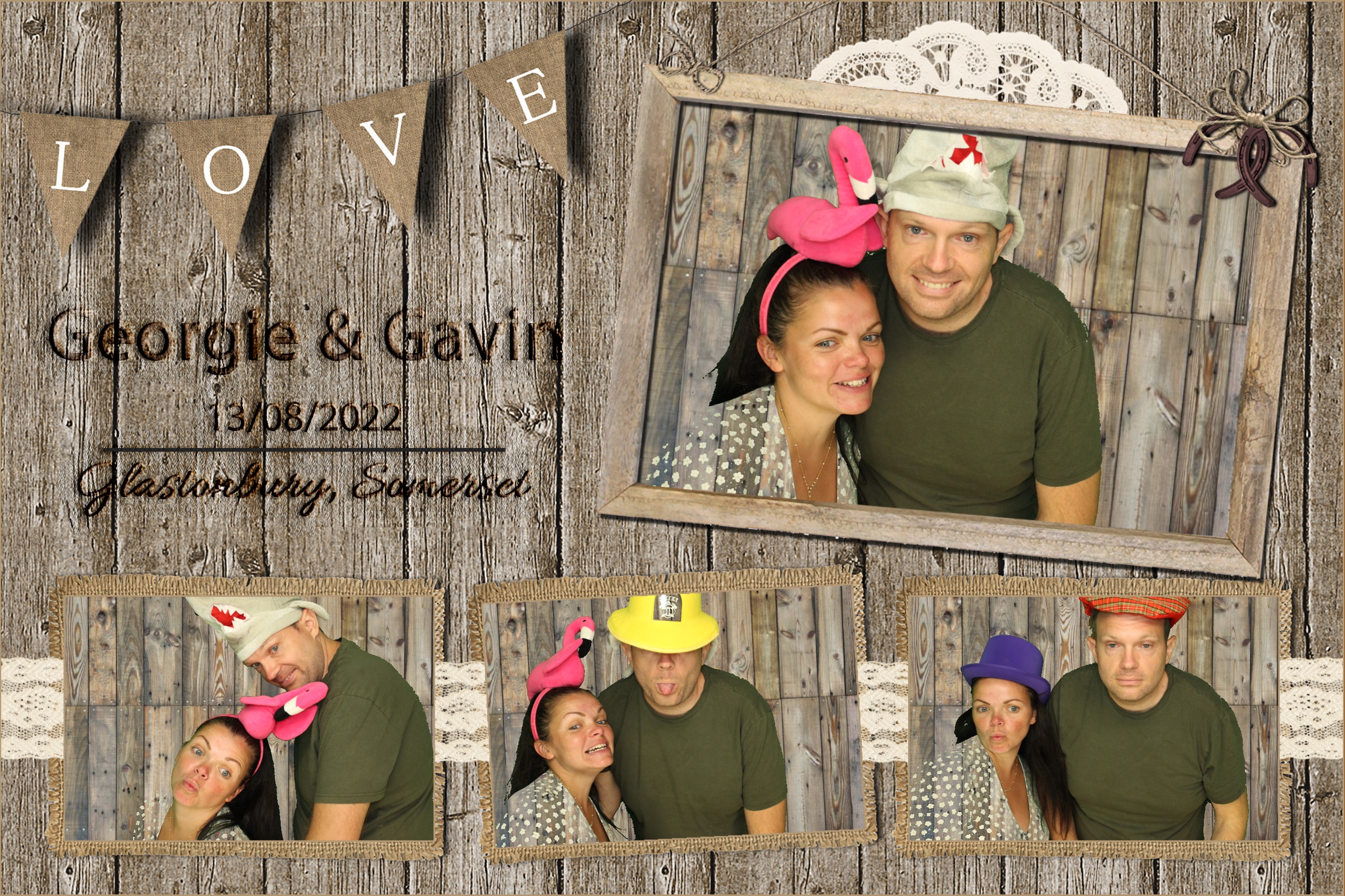 Georgie & Gavin | View more photos from the event at images.mobile-photo-booth.com/u/MobilePhotoBoothUK/Georgie-Gavin
