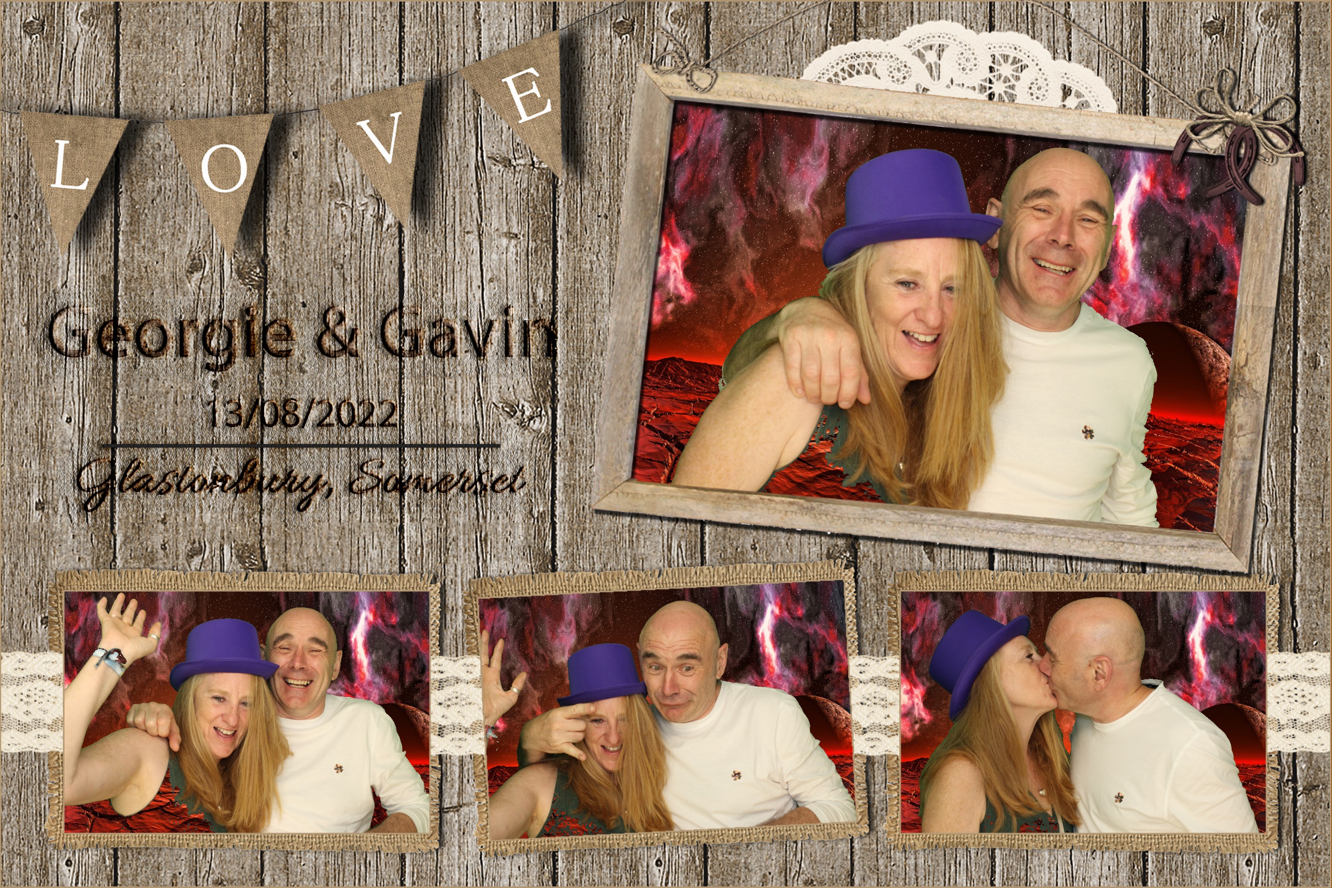 Georgie & Gavin | View more photos from the event at images.mobile-photo-booth.com/u/MobilePhotoBoothUK/Georgie-Gavin