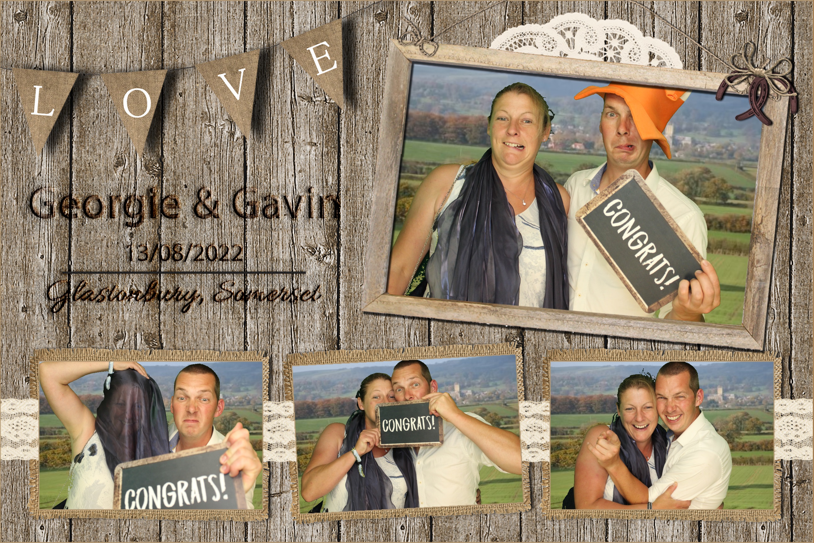 Georgie & Gavin | View more photos from the event at images.mobile-photo-booth.com/u/MobilePhotoBoothUK/Georgie-Gavin