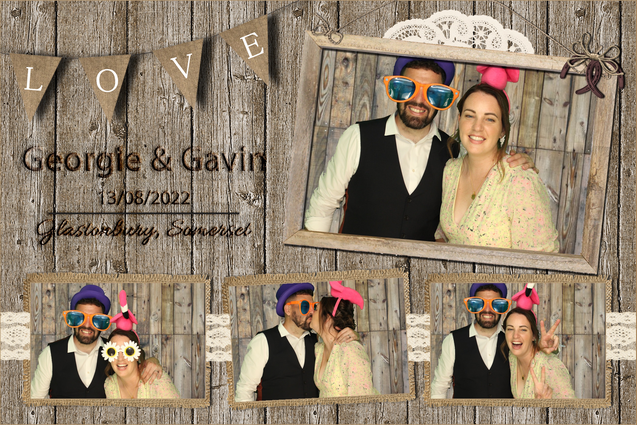 Georgie & Gavin | View more photos from the event at images.mobile-photo-booth.com/u/MobilePhotoBoothUK/Georgie-Gavin