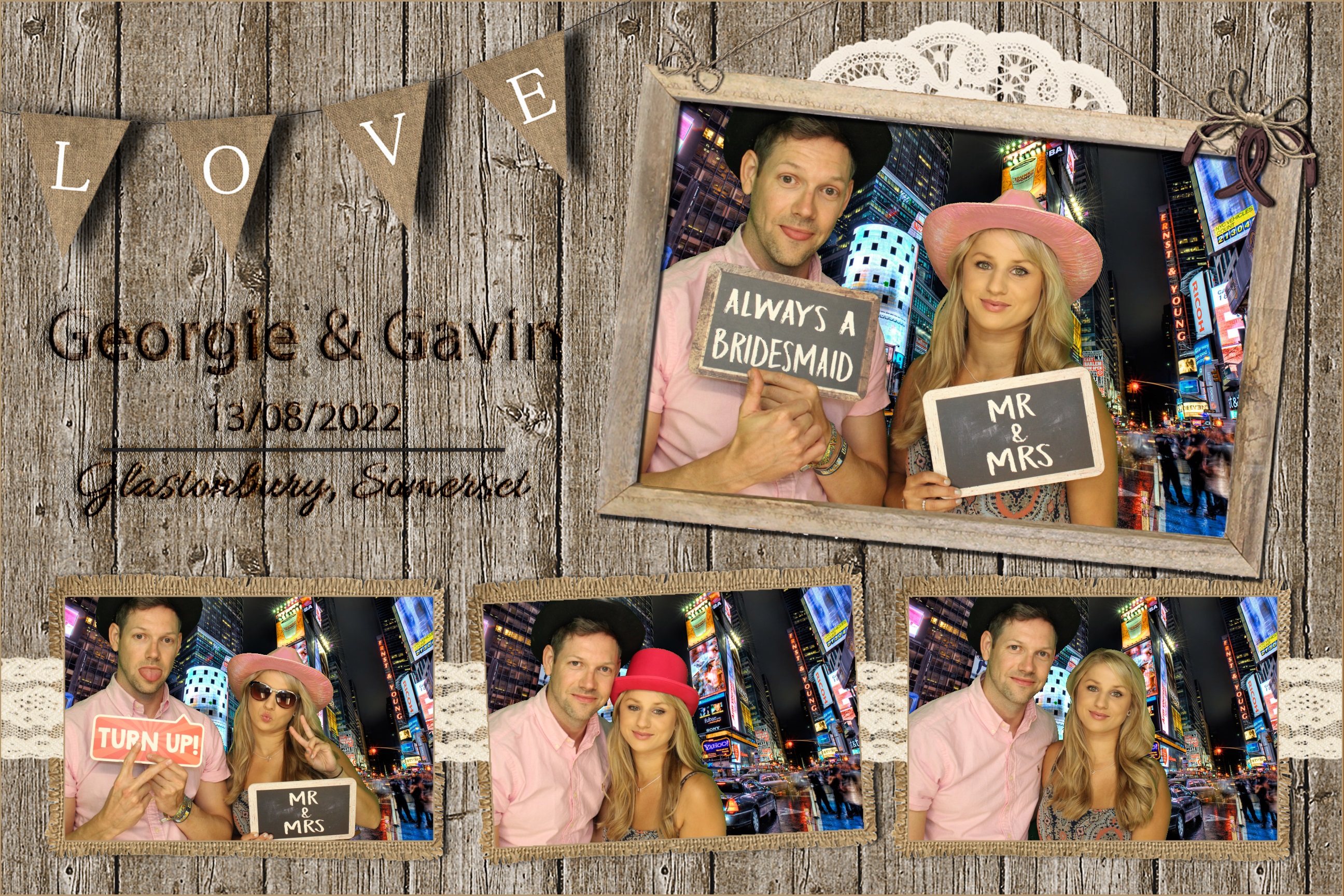 Georgie & Gavin | View more photos from the event at images.mobile-photo-booth.com/u/MobilePhotoBoothUK/Georgie-Gavin