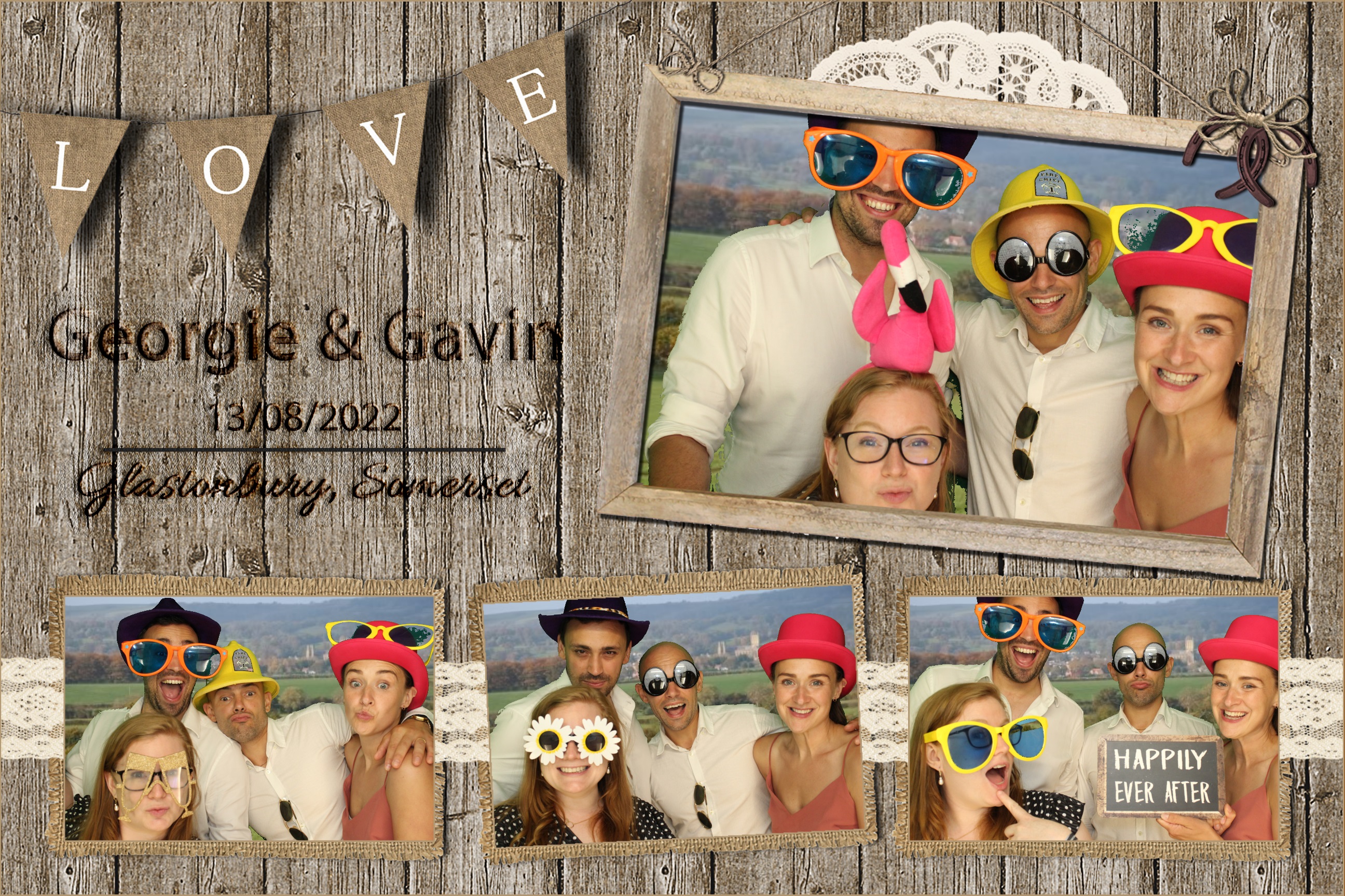 Georgie & Gavin | View more photos from the event at images.mobile-photo-booth.com/u/MobilePhotoBoothUK/Georgie-Gavin