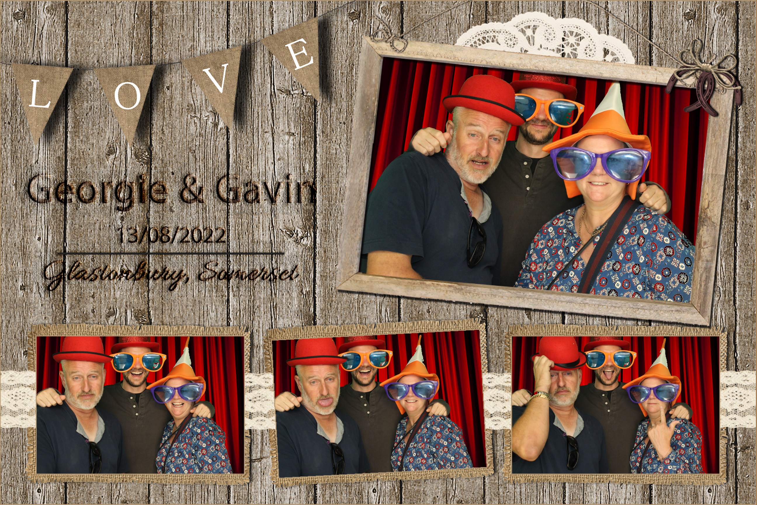 Georgie & Gavin | View more photos from the event at images.mobile-photo-booth.com/u/MobilePhotoBoothUK/Georgie-Gavin