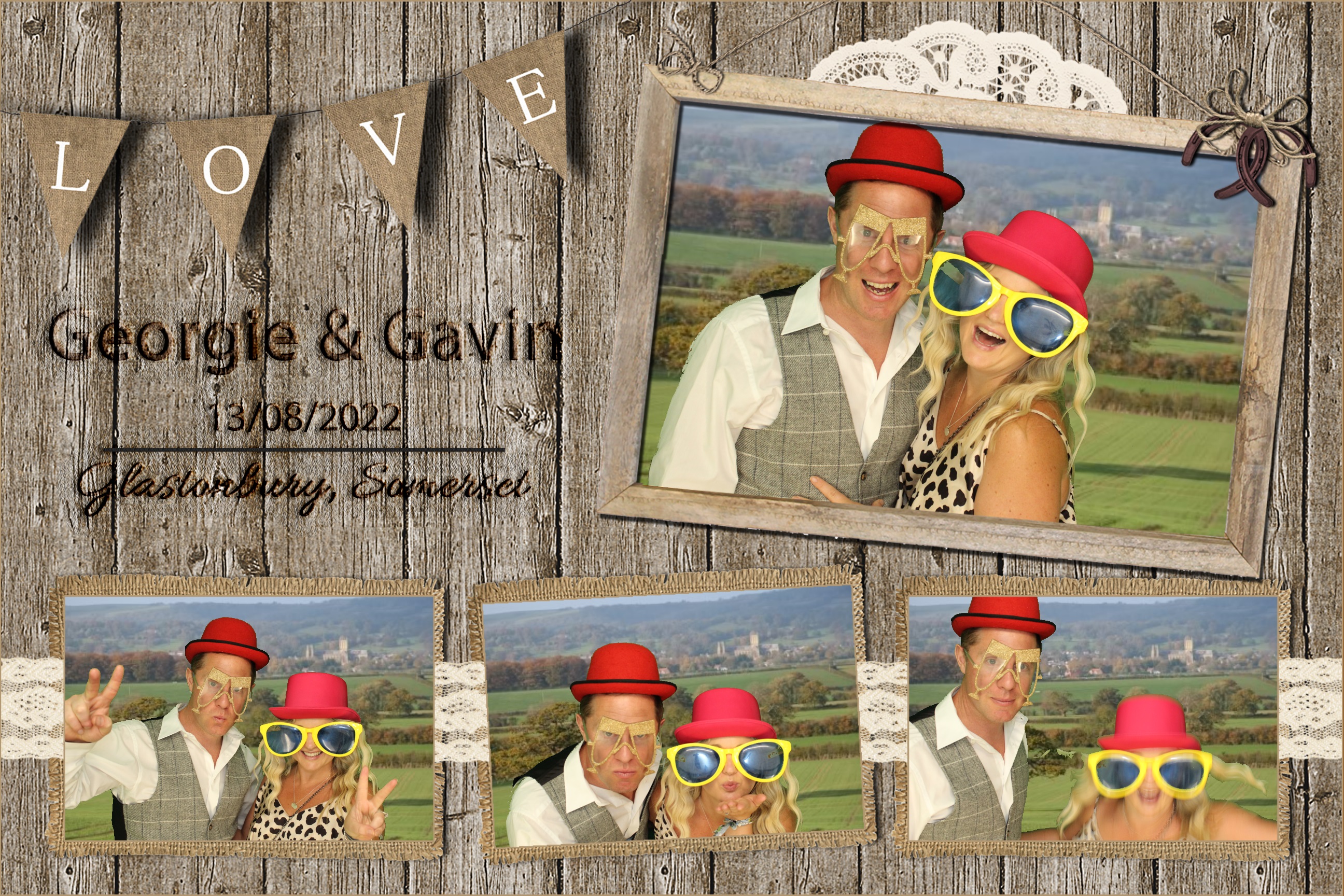 Georgie & Gavin | View more photos from the event at images.mobile-photo-booth.com/u/MobilePhotoBoothUK/Georgie-Gavin