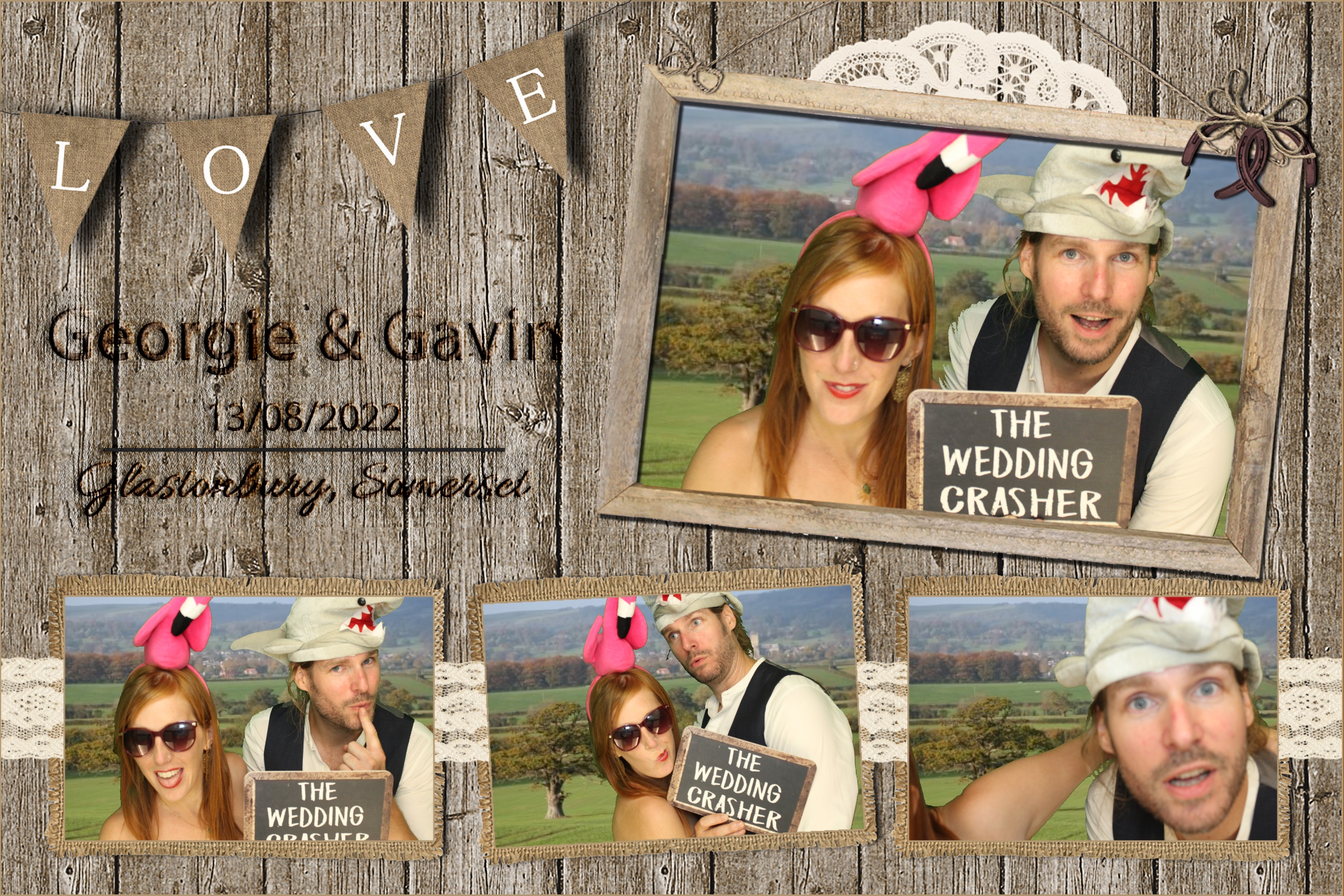 Georgie & Gavin | View more photos from the event at images.mobile-photo-booth.com/u/MobilePhotoBoothUK/Georgie-Gavin