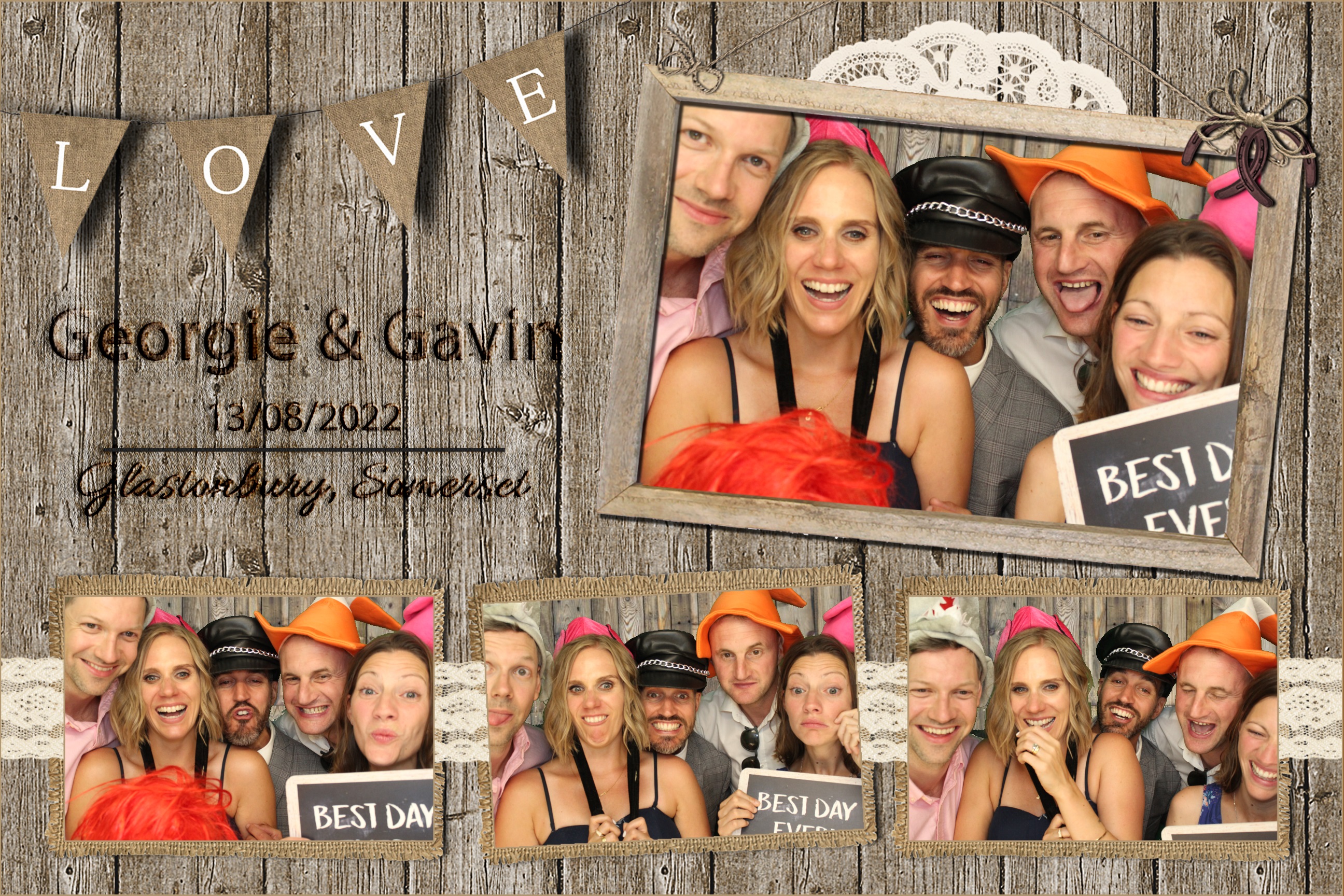 Georgie & Gavin | View more photos from the event at images.mobile-photo-booth.com/u/MobilePhotoBoothUK/Georgie-Gavin