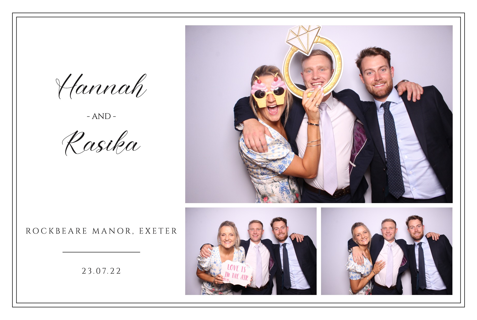 Hannah & Rasika | View more photos from the event at images.mobile-photo-booth.com/u/MobilePhotoBoothUK/Hannah-Rasika
