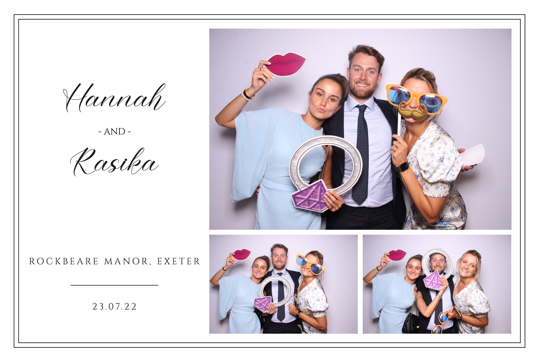 Hannah & Rasika | View more photos from the event at images.mobile-photo-booth.com/u/MobilePhotoBoothUK/Hannah-Rasika