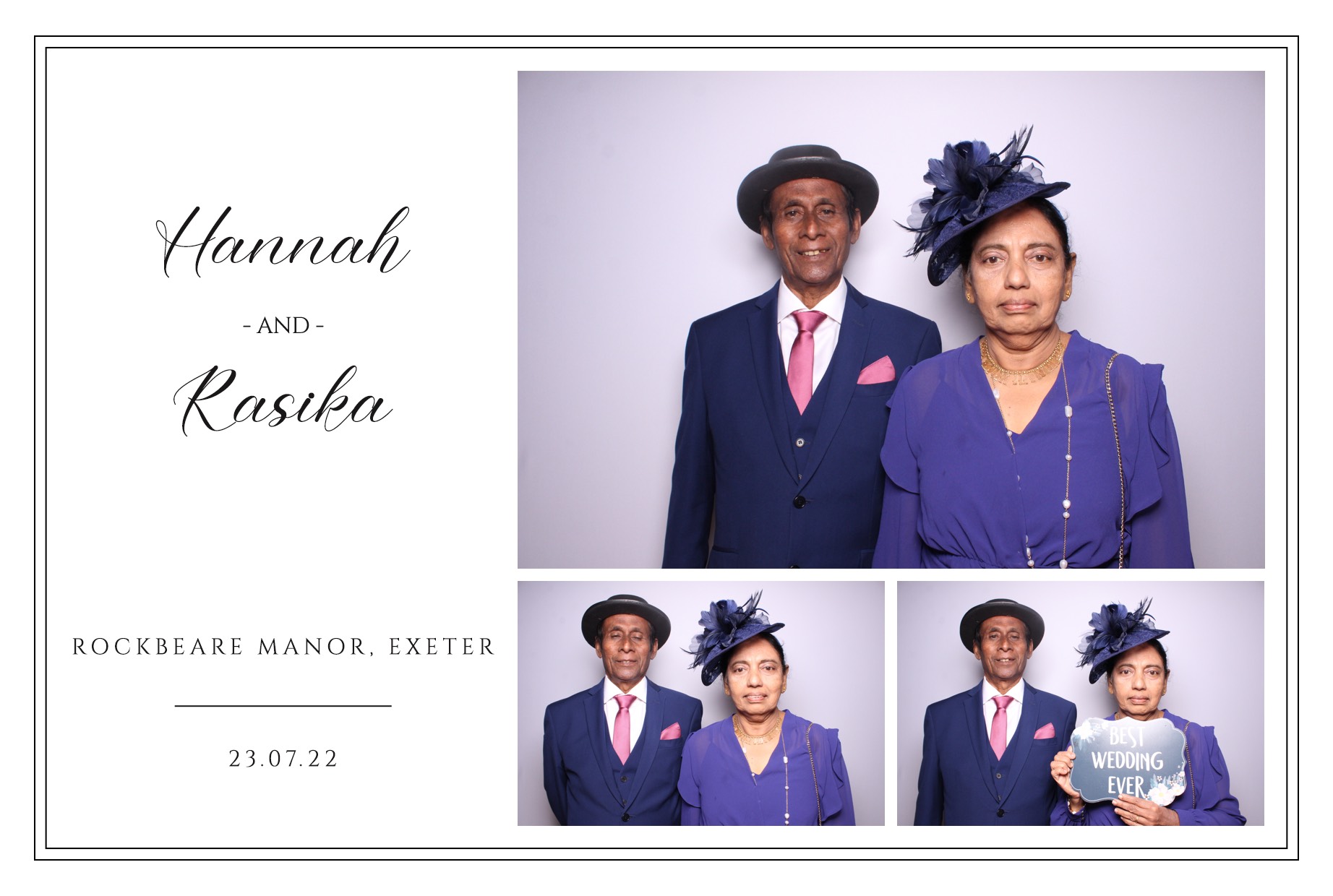 Hannah & Rasika | View more photos from the event at images.mobile-photo-booth.com/u/MobilePhotoBoothUK/Hannah-Rasika