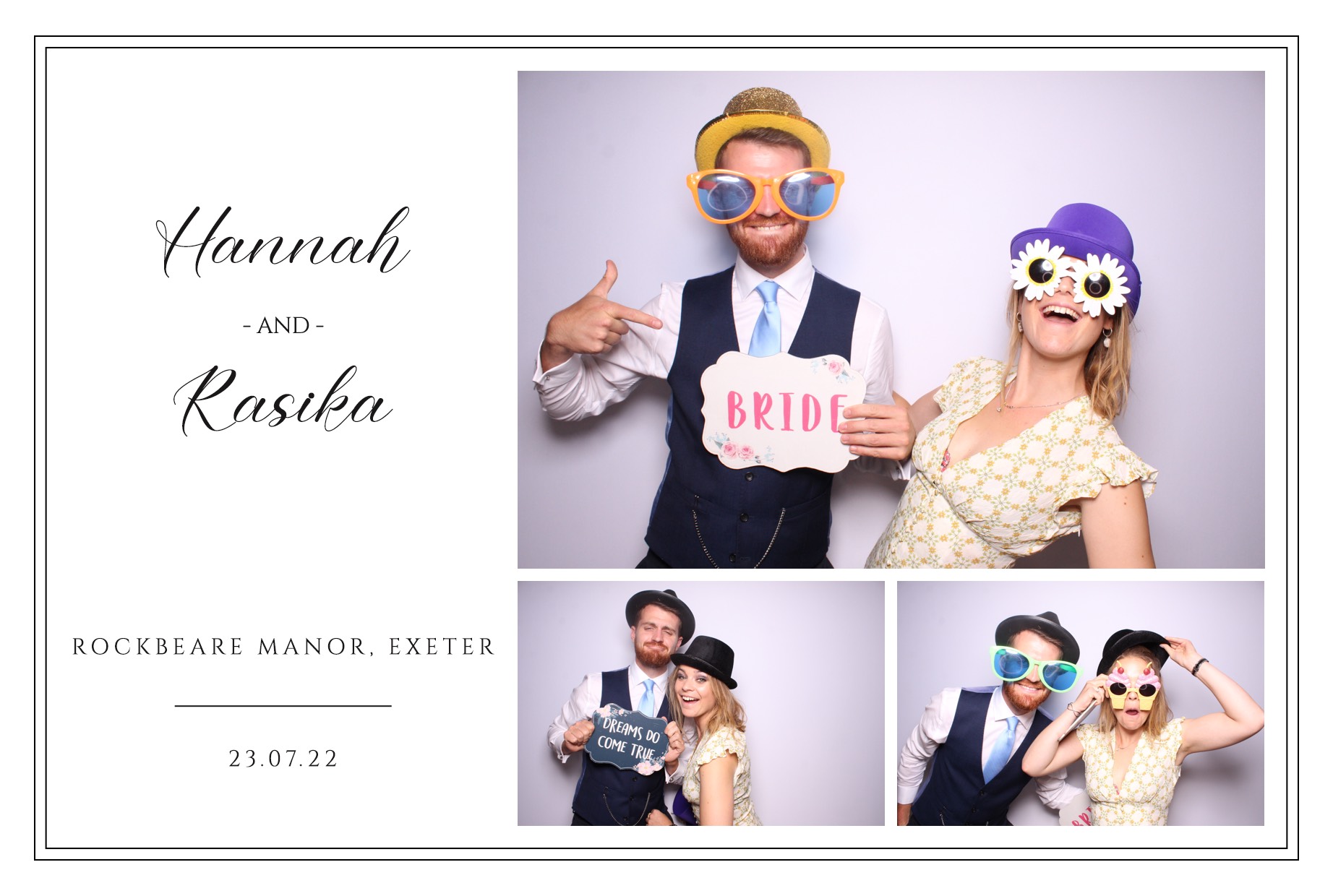 Hannah & Rasika | View more photos from the event at images.mobile-photo-booth.com/u/MobilePhotoBoothUK/Hannah-Rasika