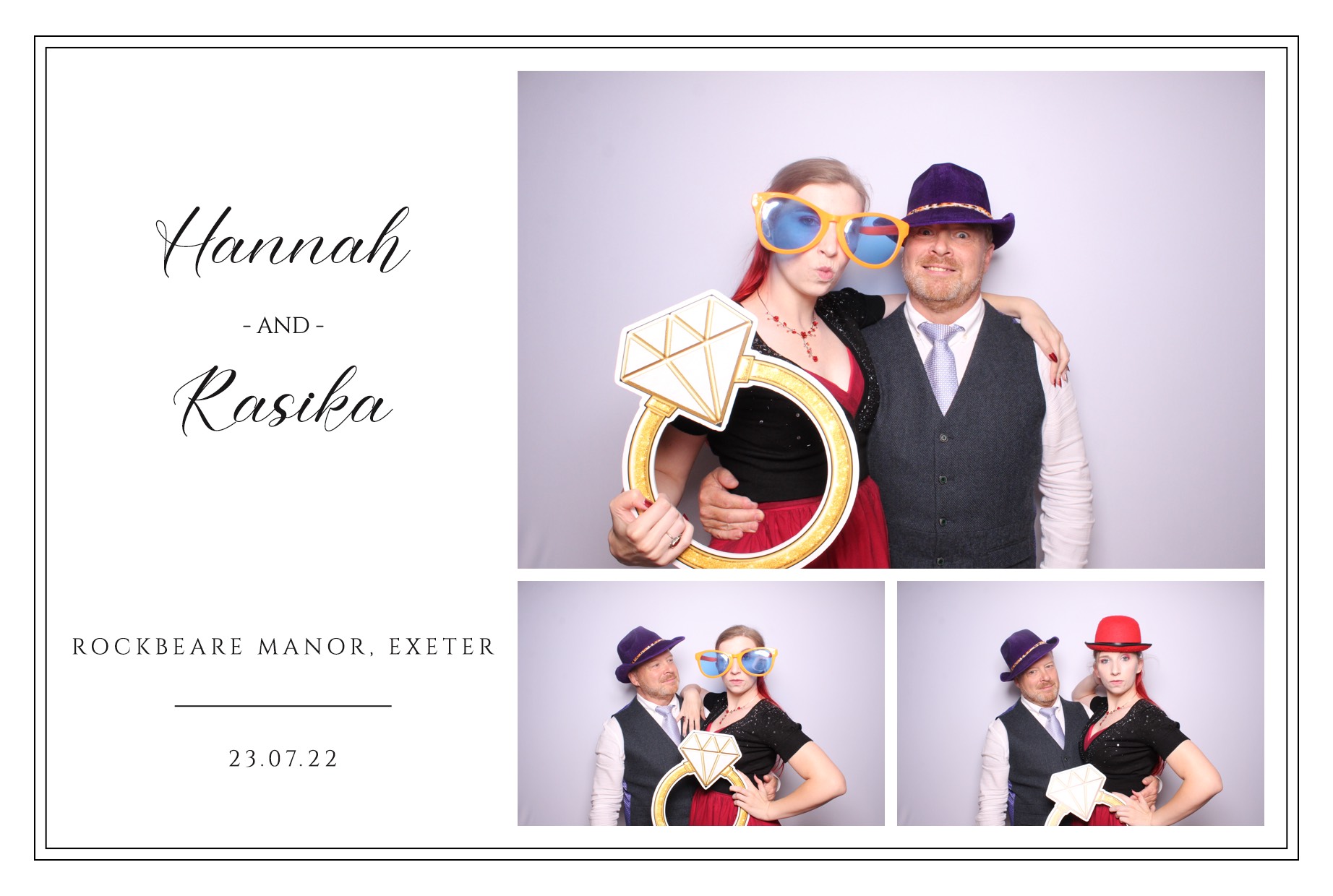 Hannah & Rasika | View more photos from the event at images.mobile-photo-booth.com/u/MobilePhotoBoothUK/Hannah-Rasika
