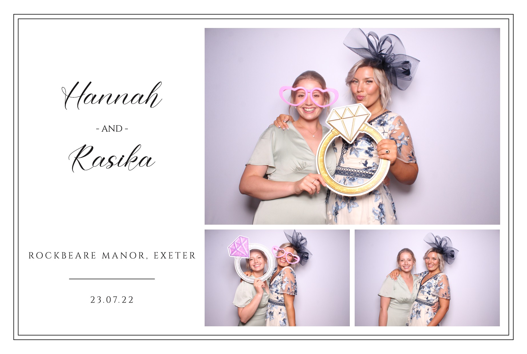 Hannah & Rasika | View more photos from the event at images.mobile-photo-booth.com/u/MobilePhotoBoothUK/Hannah-Rasika