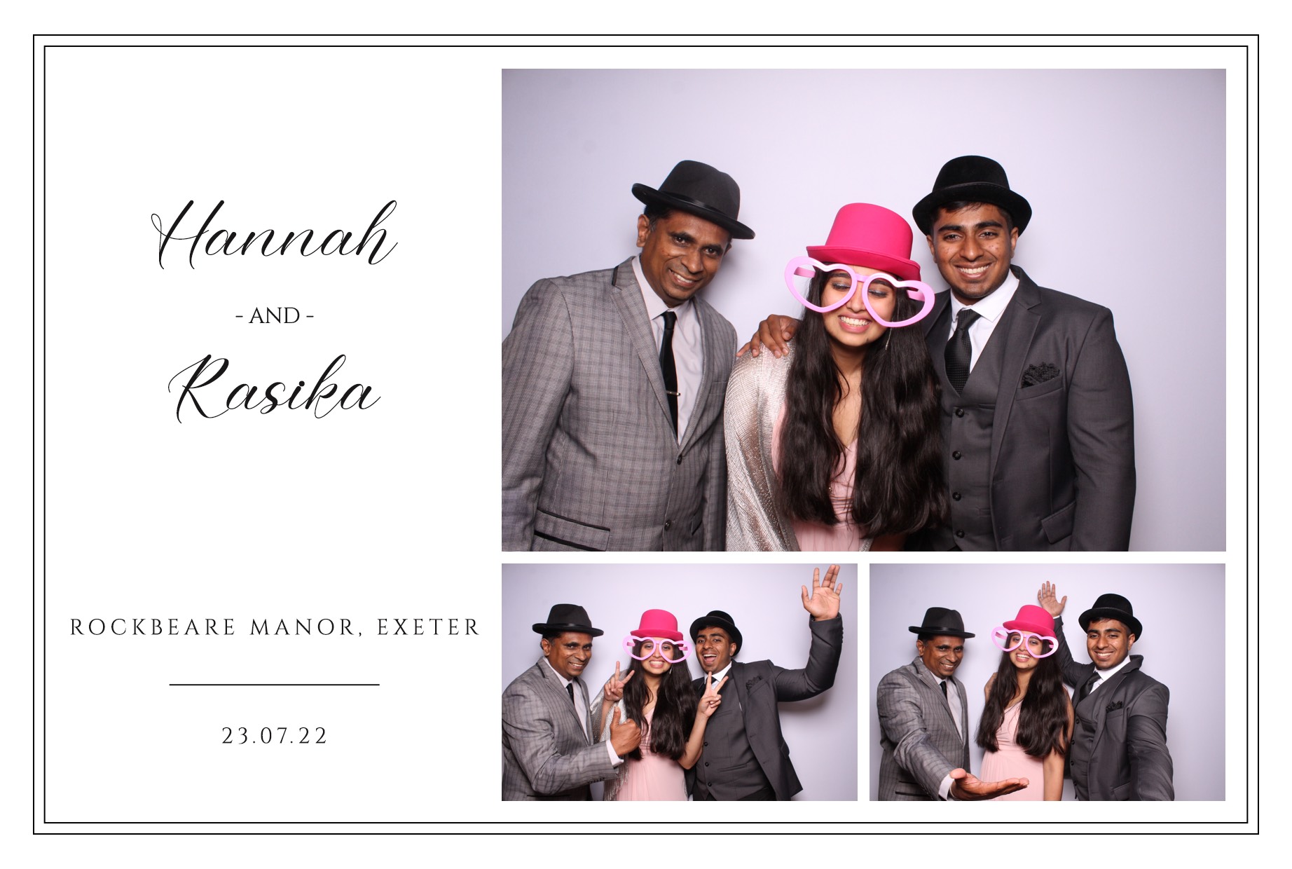 Hannah & Rasika | View more photos from the event at images.mobile-photo-booth.com/u/MobilePhotoBoothUK/Hannah-Rasika