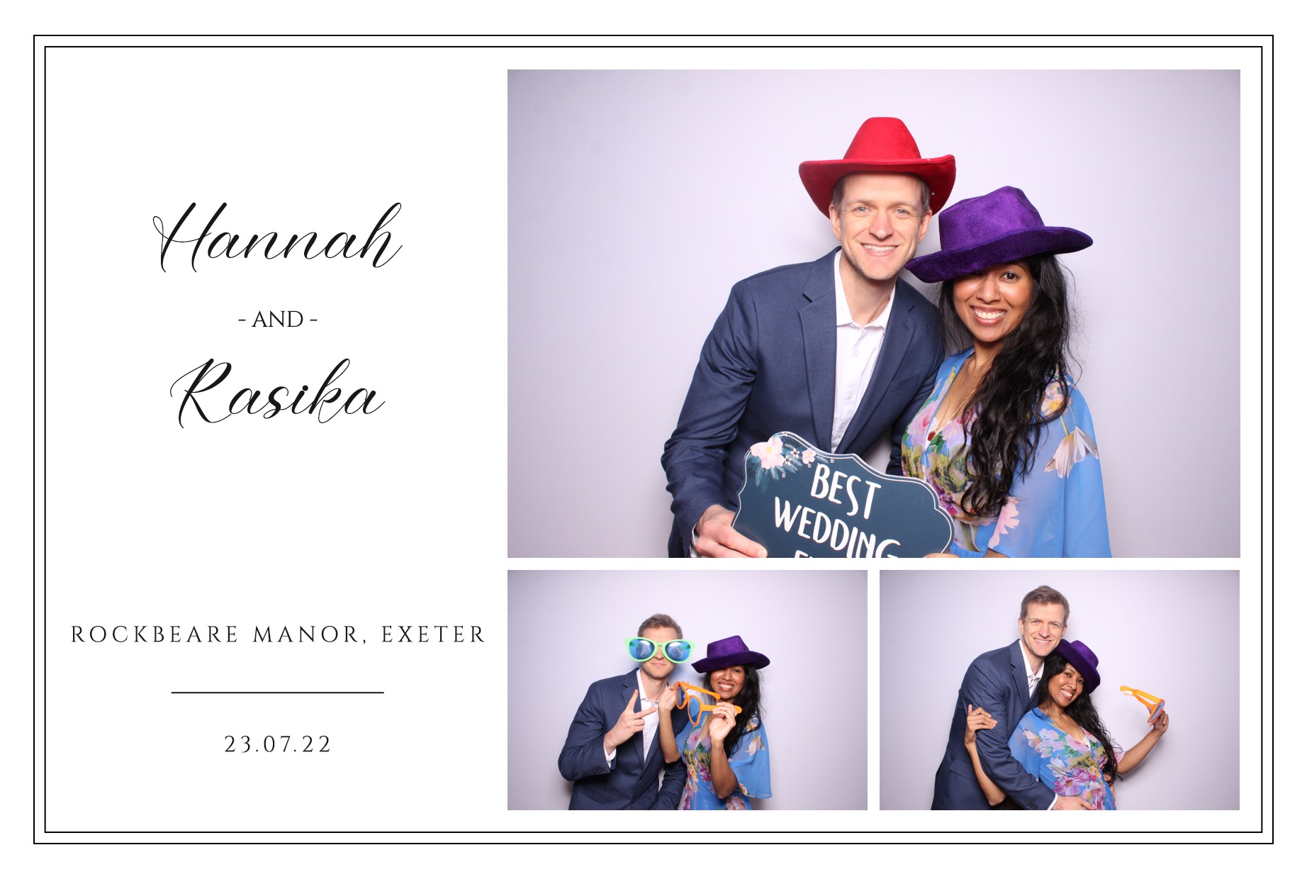 Hannah & Rasika | View more photos from the event at images.mobile-photo-booth.com/u/MobilePhotoBoothUK/Hannah-Rasika