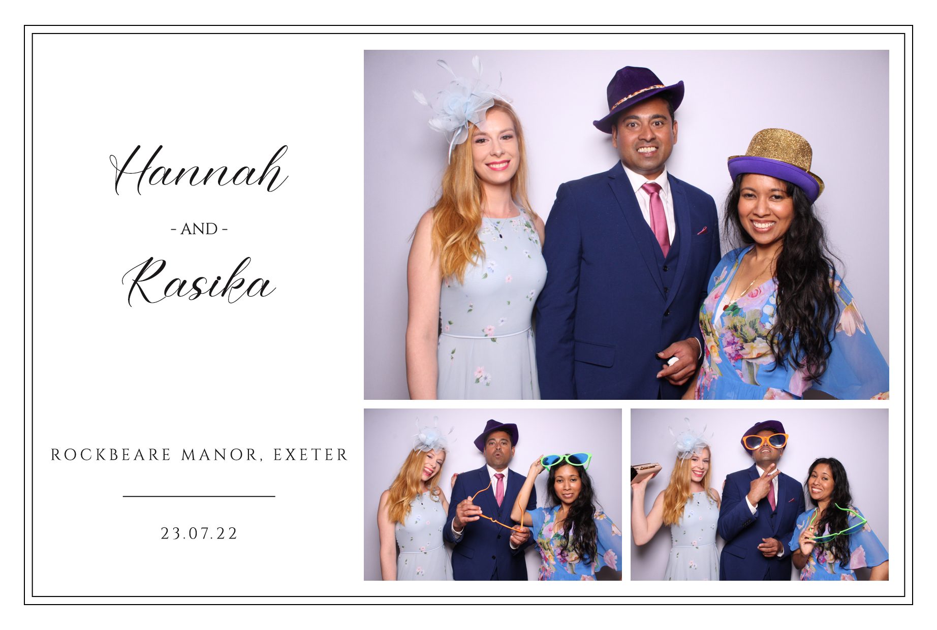 Hannah & Rasika | View more photos from the event at images.mobile-photo-booth.com/u/MobilePhotoBoothUK/Hannah-Rasika