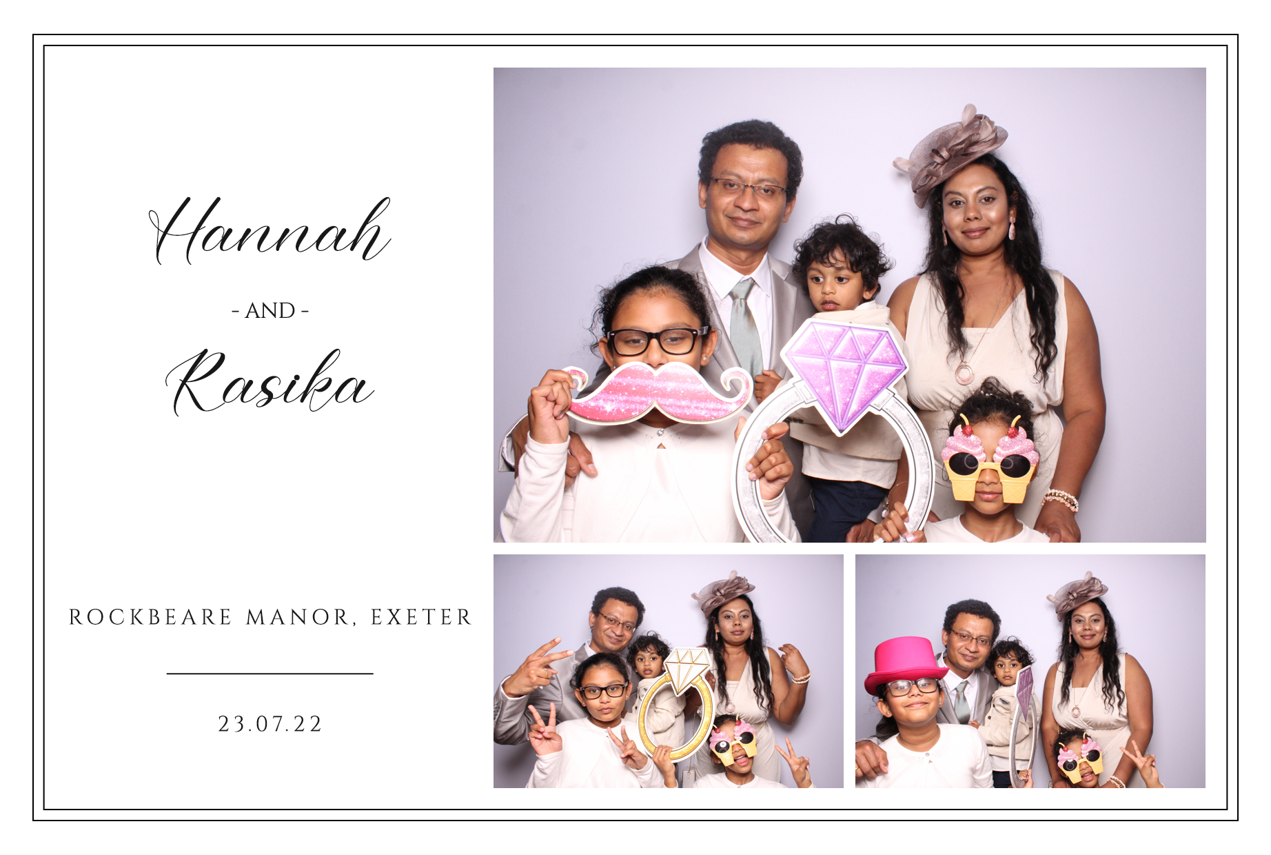 Hannah & Rasika | View more photos from the event at images.mobile-photo-booth.com/u/MobilePhotoBoothUK/Hannah-Rasika