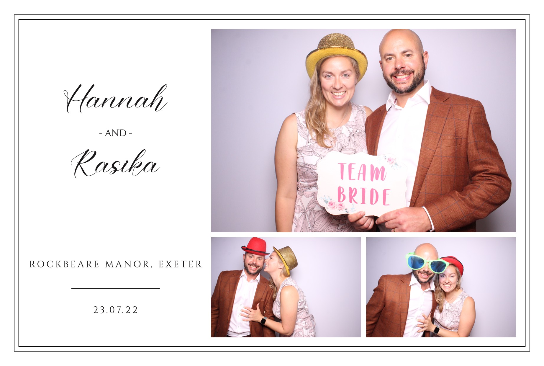 Hannah & Rasika | View more photos from the event at images.mobile-photo-booth.com/u/MobilePhotoBoothUK/Hannah-Rasika