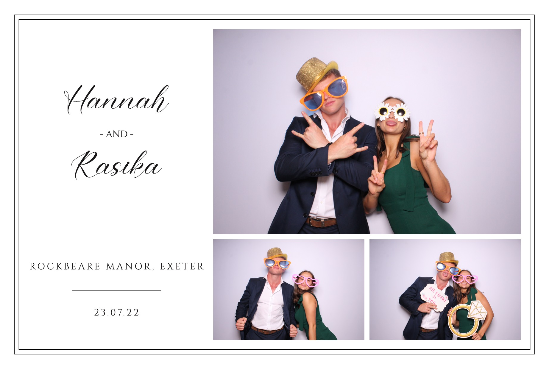 Hannah & Rasika | View more photos from the event at images.mobile-photo-booth.com/u/MobilePhotoBoothUK/Hannah-Rasika