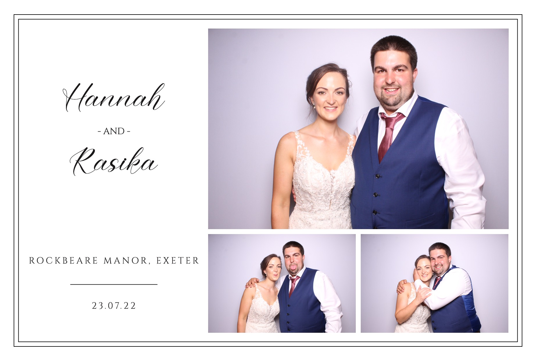Hannah & Rasika | View more photos from the event at images.mobile-photo-booth.com/u/MobilePhotoBoothUK/Hannah-Rasika