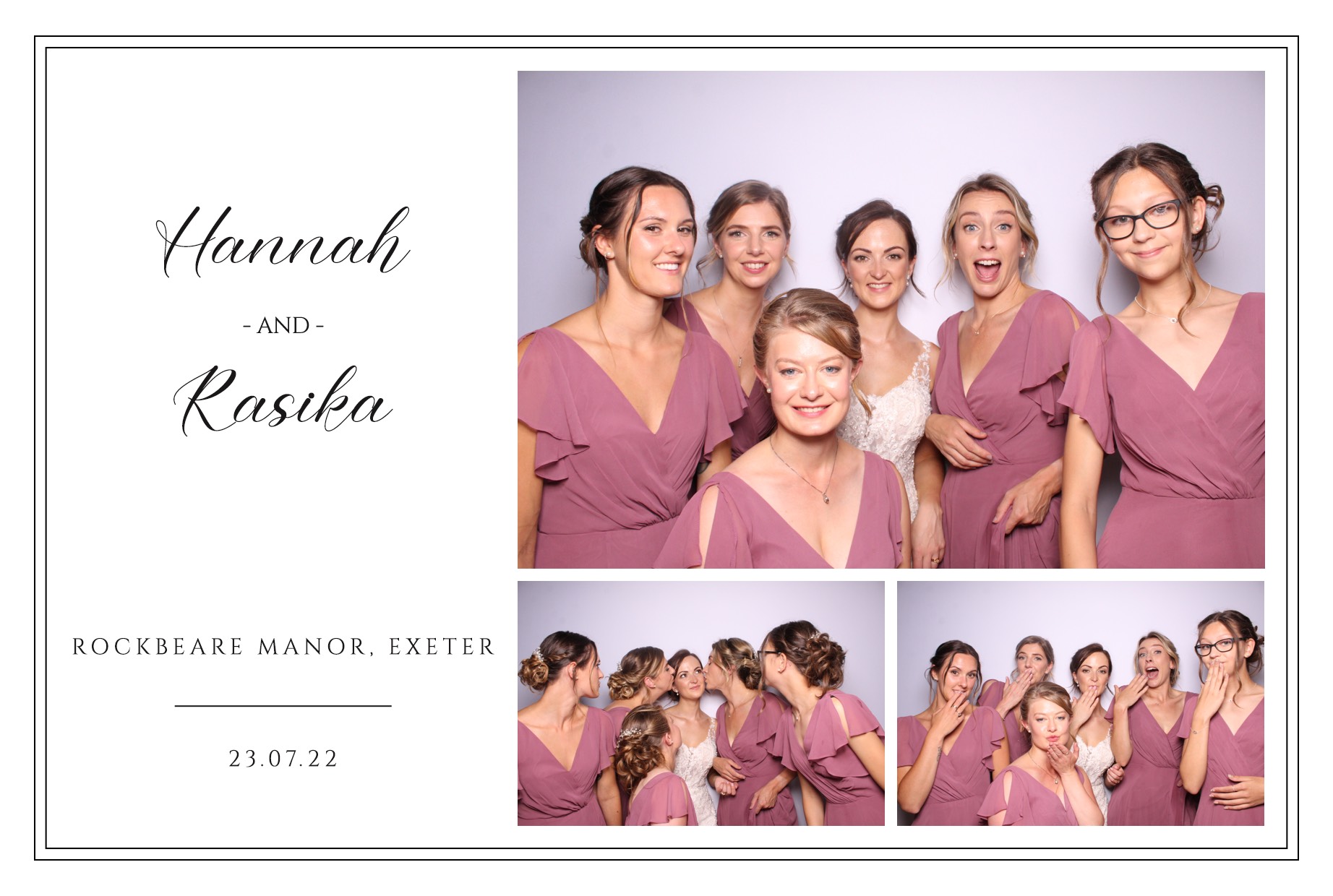 Hannah & Rasika | View more photos from the event at images.mobile-photo-booth.com/u/MobilePhotoBoothUK/Hannah-Rasika