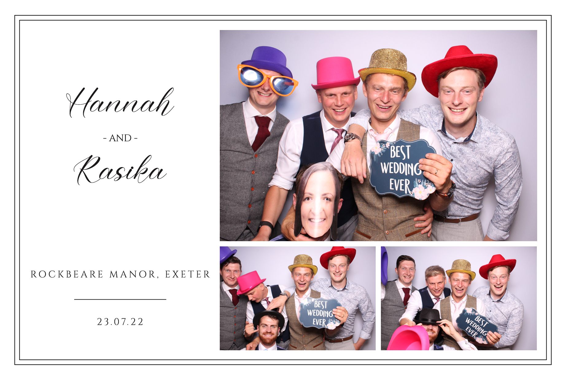 Hannah & Rasika | View more photos from the event at images.mobile-photo-booth.com/u/MobilePhotoBoothUK/Hannah-Rasika
