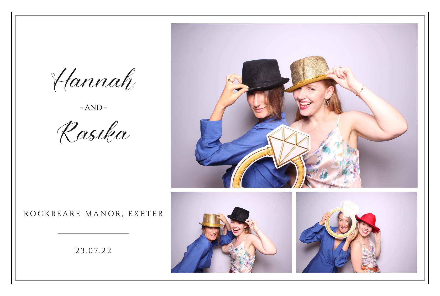 Hannah & Rasika | View more photos from the event at images.mobile-photo-booth.com/u/MobilePhotoBoothUK/Hannah-Rasika