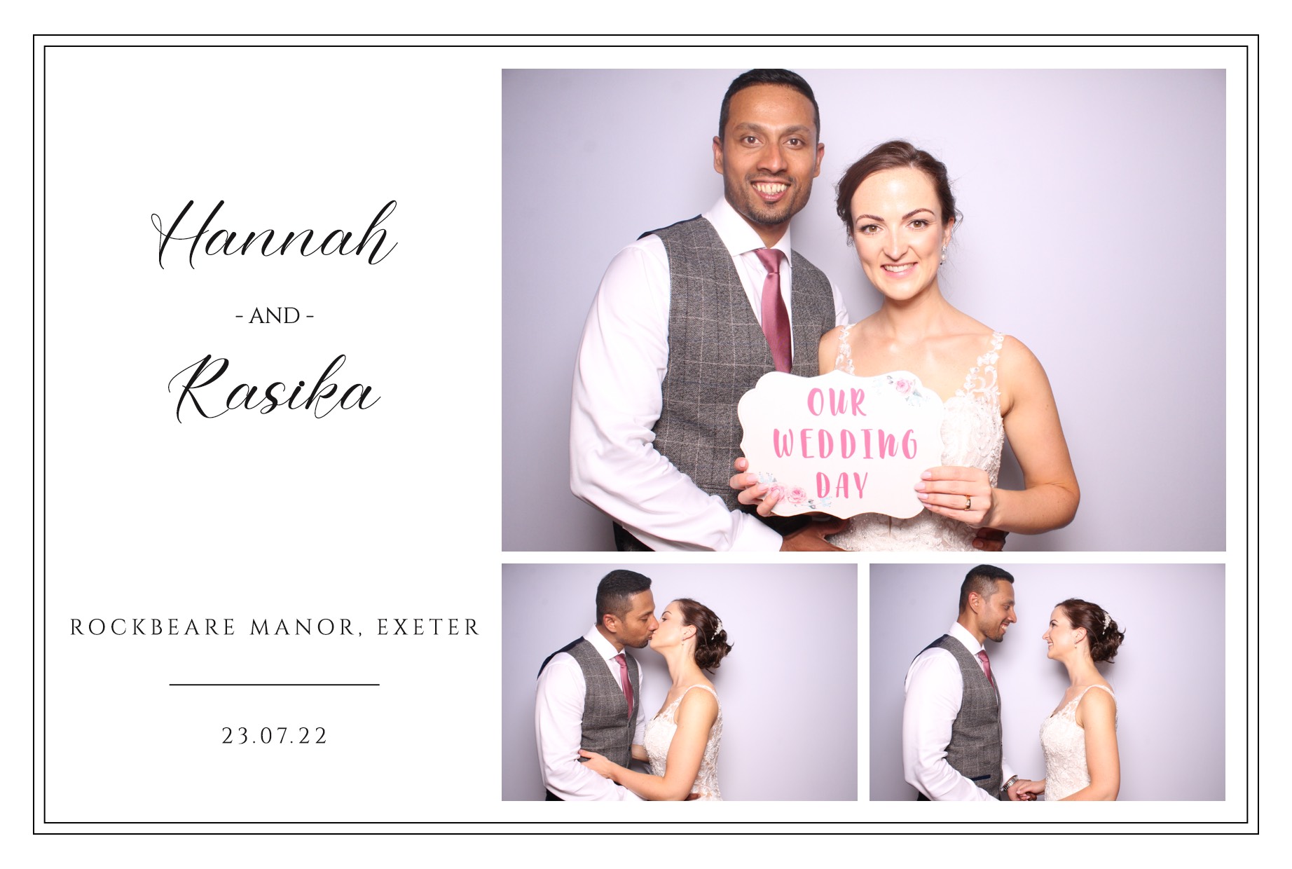 Hannah & Rasika | View more photos from the event at images.mobile-photo-booth.com/u/MobilePhotoBoothUK/Hannah-Rasika