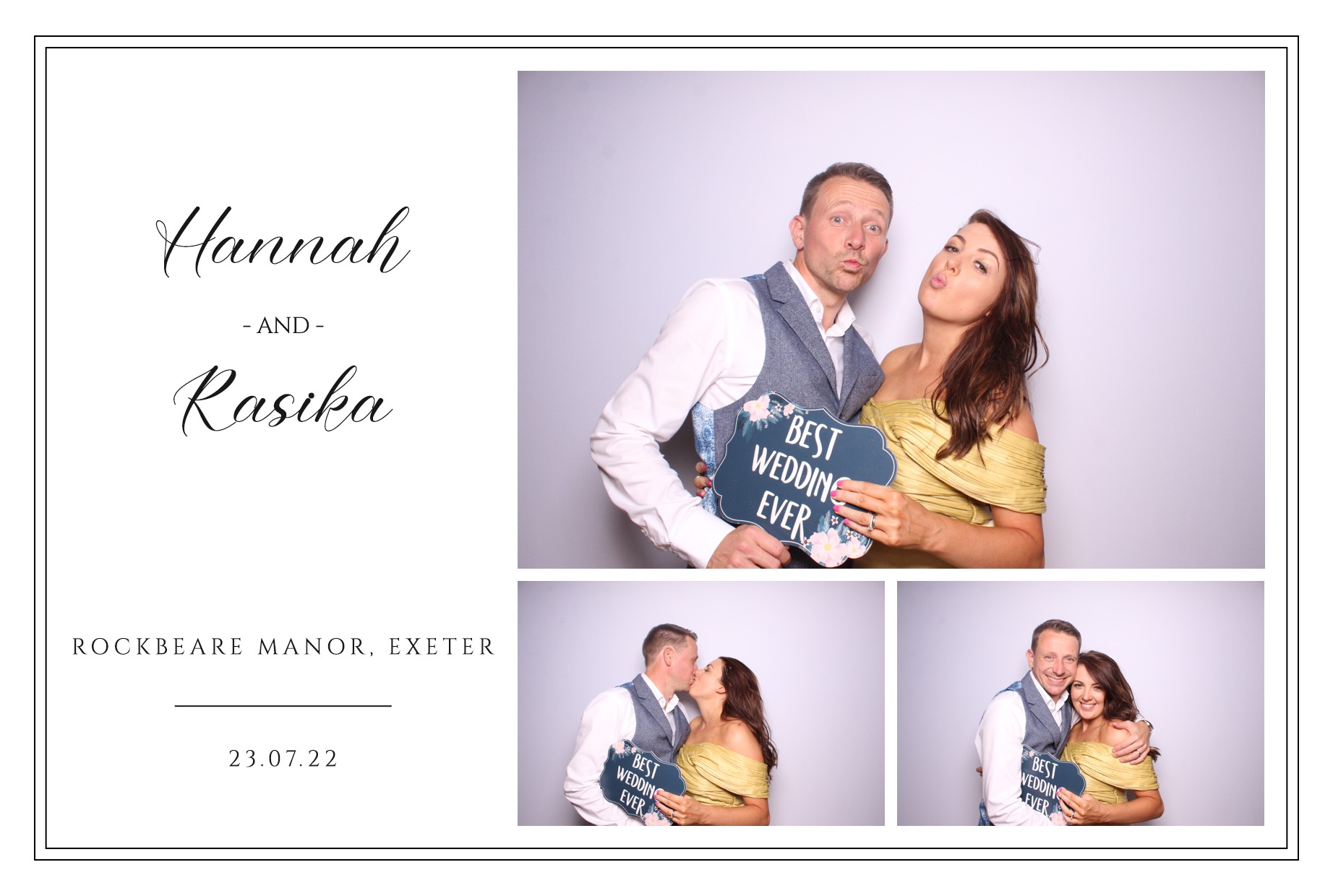 Hannah & Rasika | View more photos from the event at images.mobile-photo-booth.com/u/MobilePhotoBoothUK/Hannah-Rasika