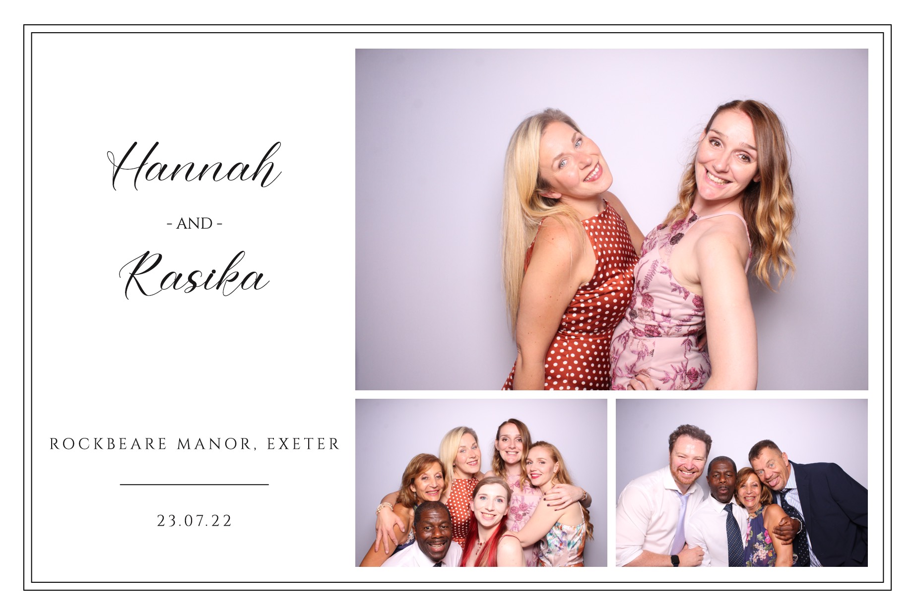 Hannah & Rasika | View more photos from the event at images.mobile-photo-booth.com/u/MobilePhotoBoothUK/Hannah-Rasika