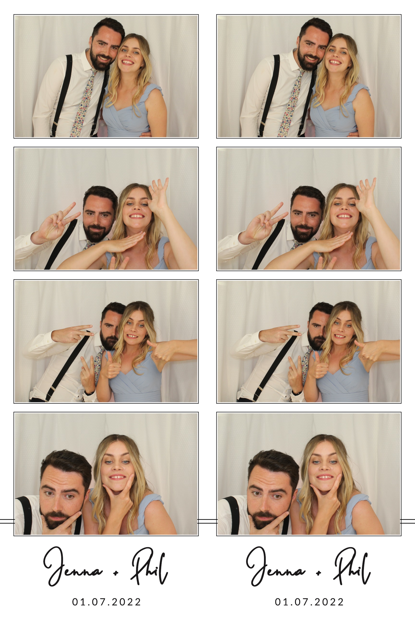 Jenna & Phil | View more photos from the event at images.mobile-photo-booth.com/u/MobilePhotoBoothUK/Jenna-Phil