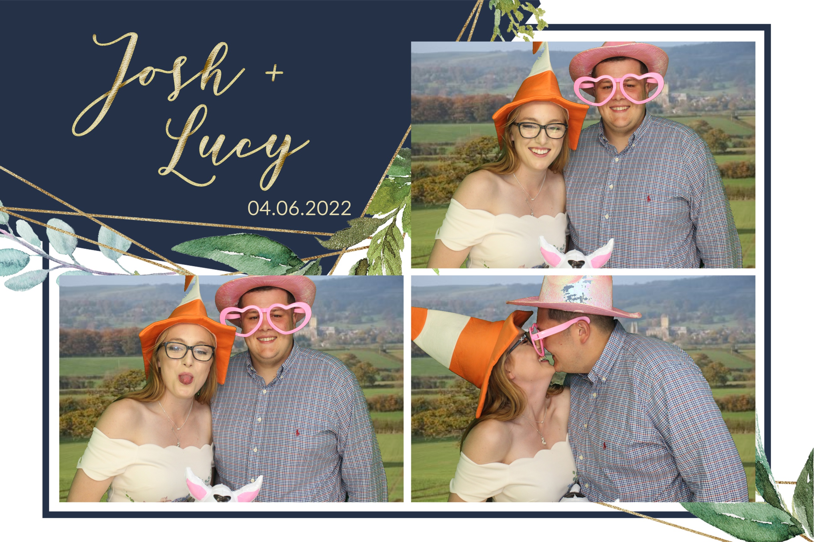 Josh & Lucy | View more photos from the event at images.mobile-photo-booth.com/u/MobilePhotoBoothUK/Josh-Lucy