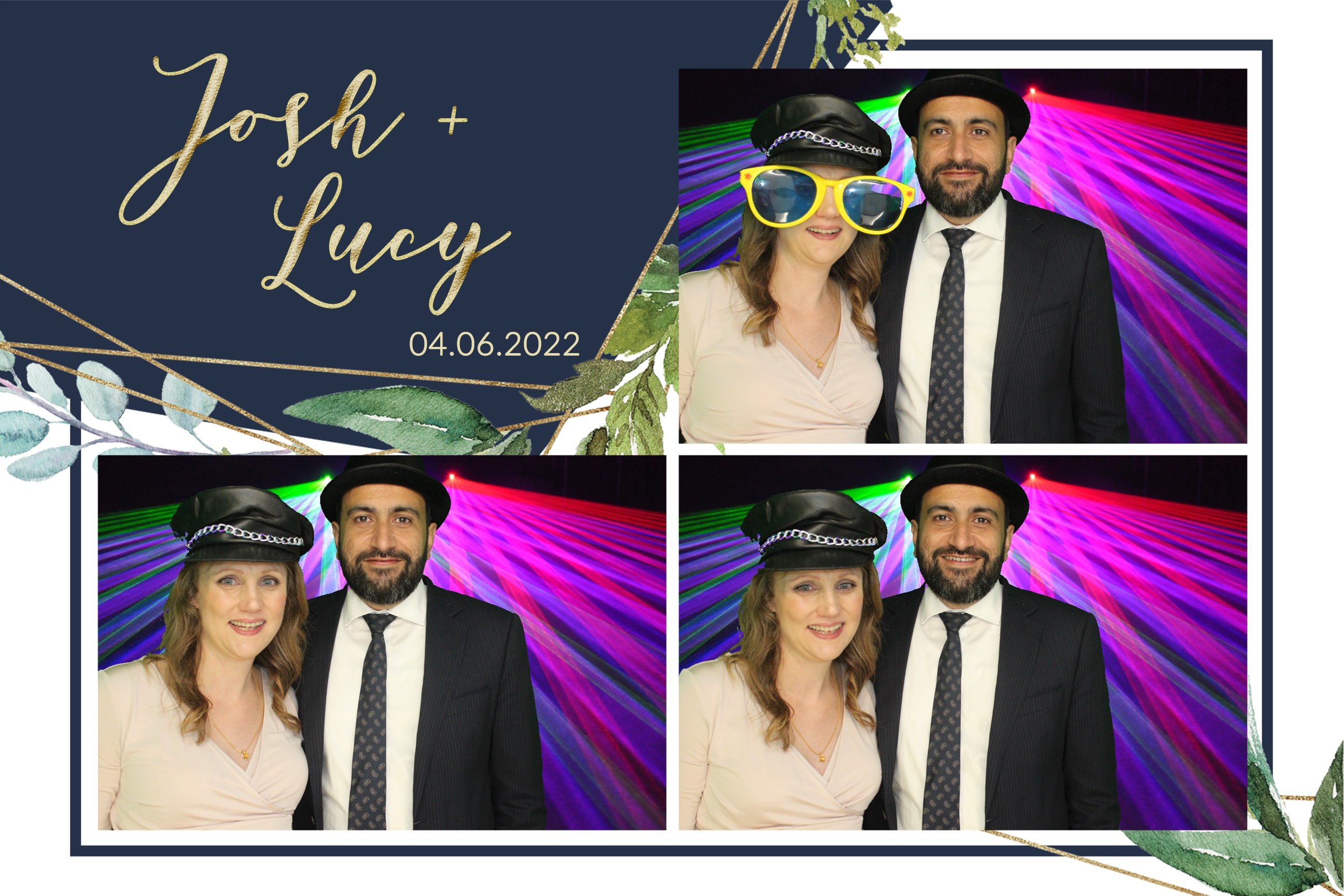 Josh & Lucy | View more photos from the event at images.mobile-photo-booth.com/u/MobilePhotoBoothUK/Josh-Lucy
