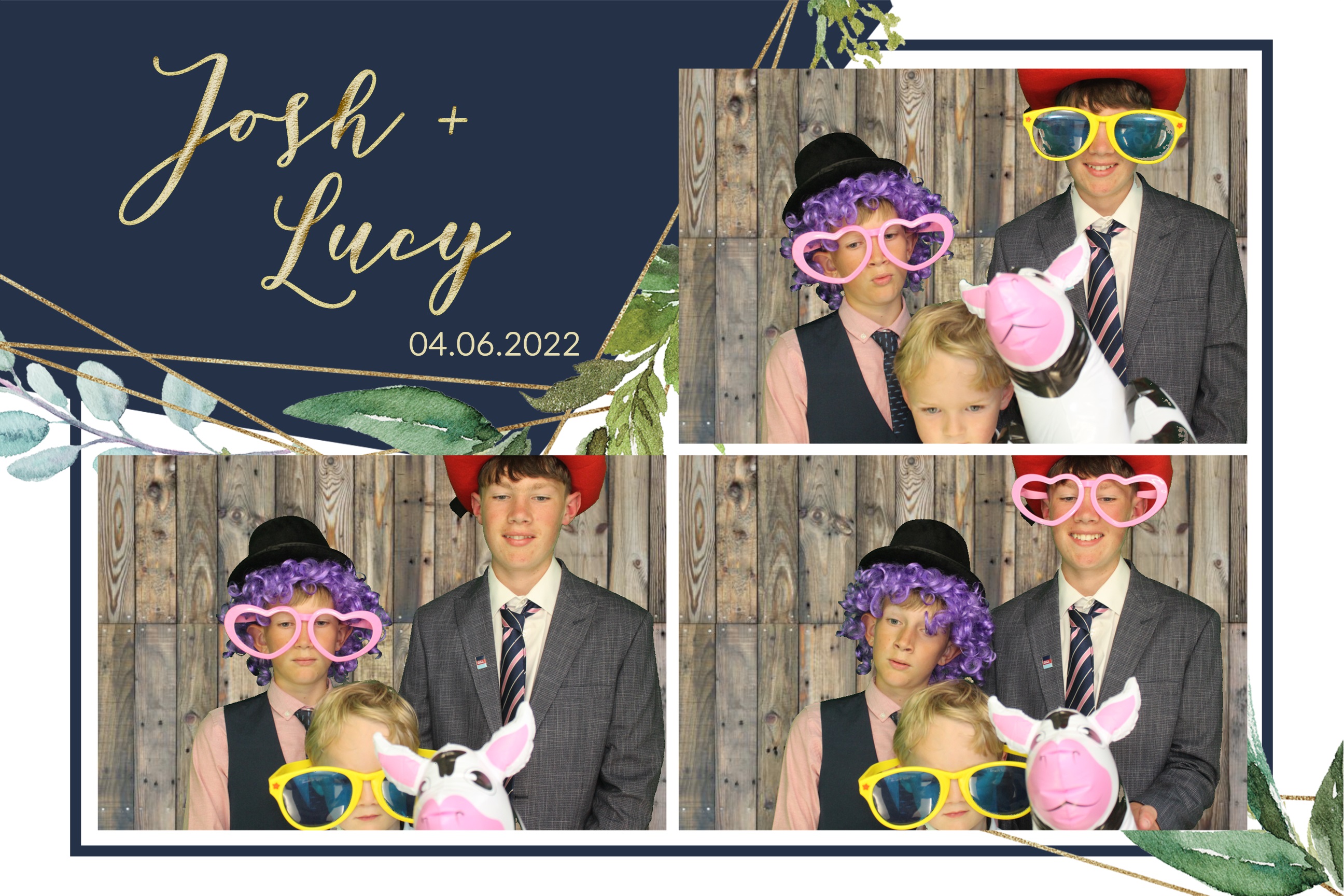 Josh & Lucy | View more photos from the event at images.mobile-photo-booth.com/u/MobilePhotoBoothUK/Josh-Lucy