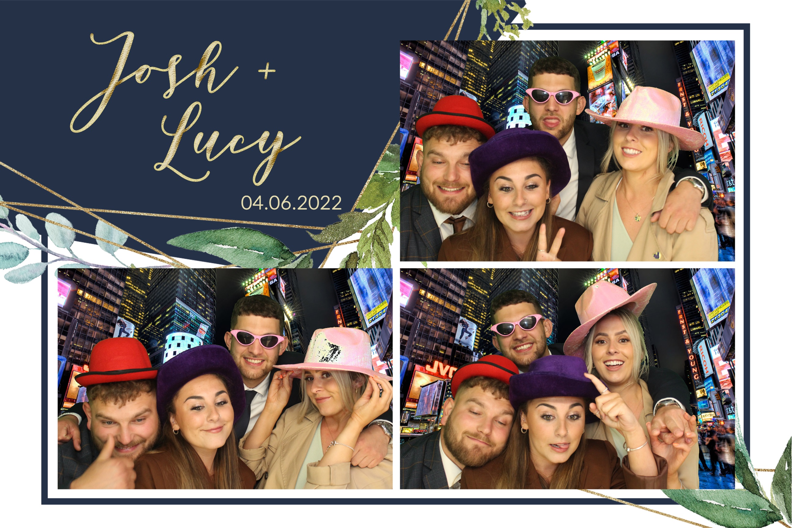Josh & Lucy | View more photos from the event at images.mobile-photo-booth.com/u/MobilePhotoBoothUK/Josh-Lucy